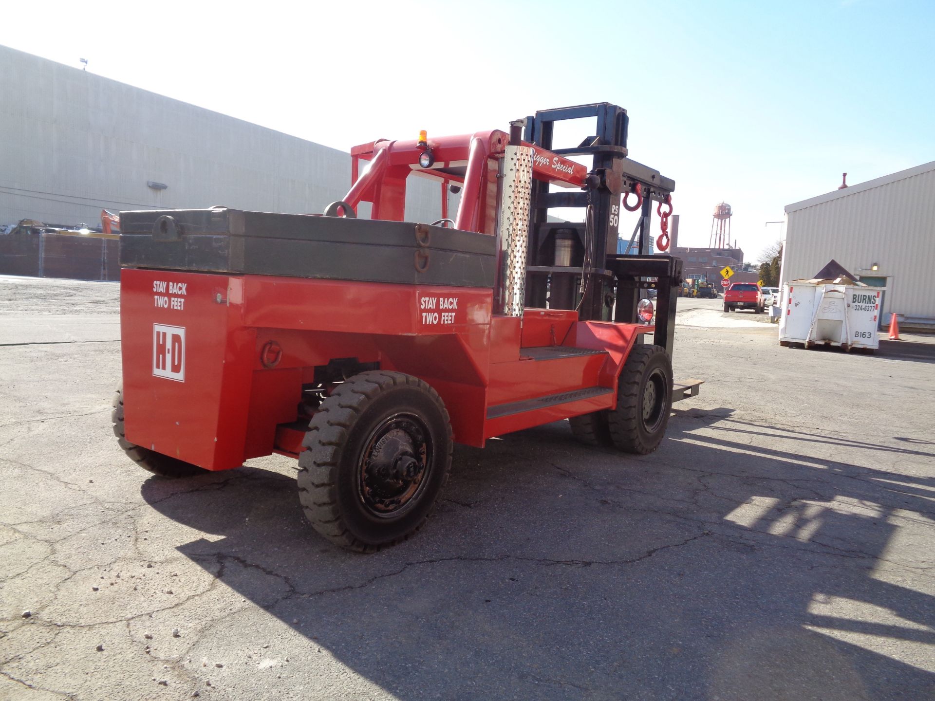 2012 Riggers Special RS50 50,000lb Forklift - Image 8 of 26