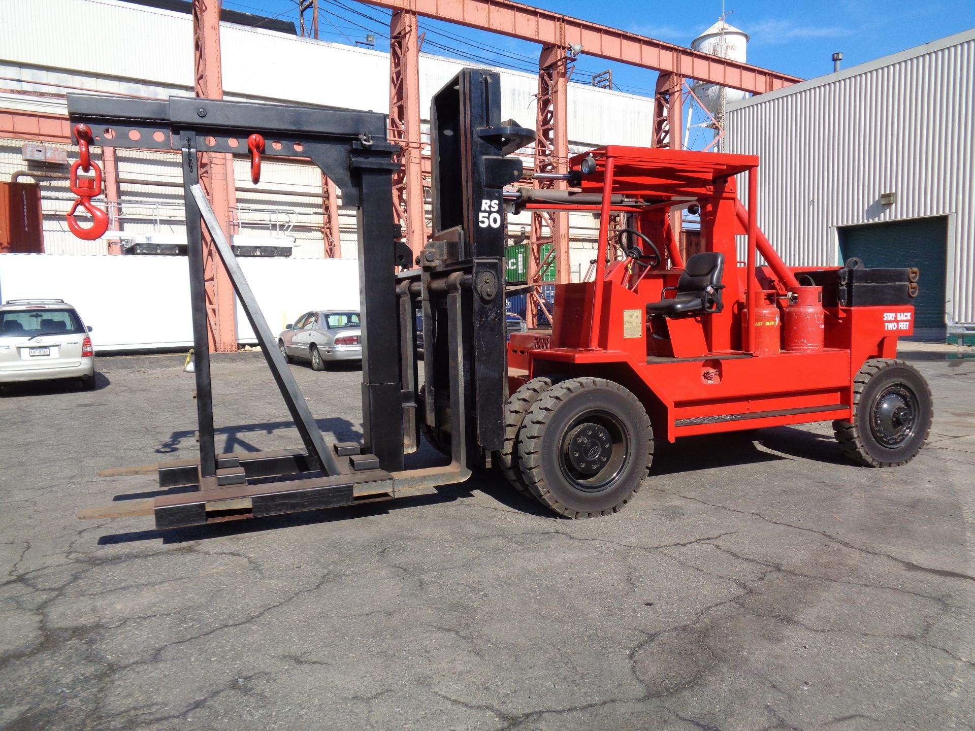 2012 Riggers Special RS50 50,000lb Forklift - Image 4 of 26
