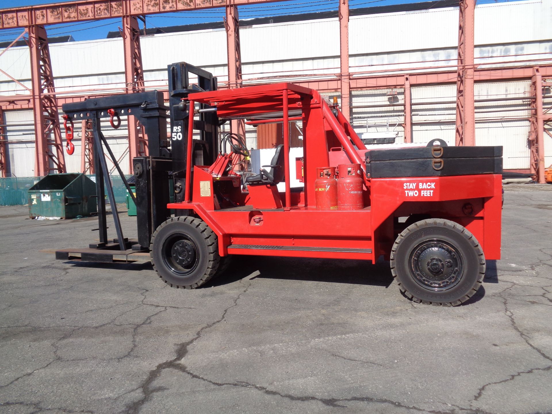 2012 Riggers Special RS50 50,000lb Forklift - Image 2 of 26