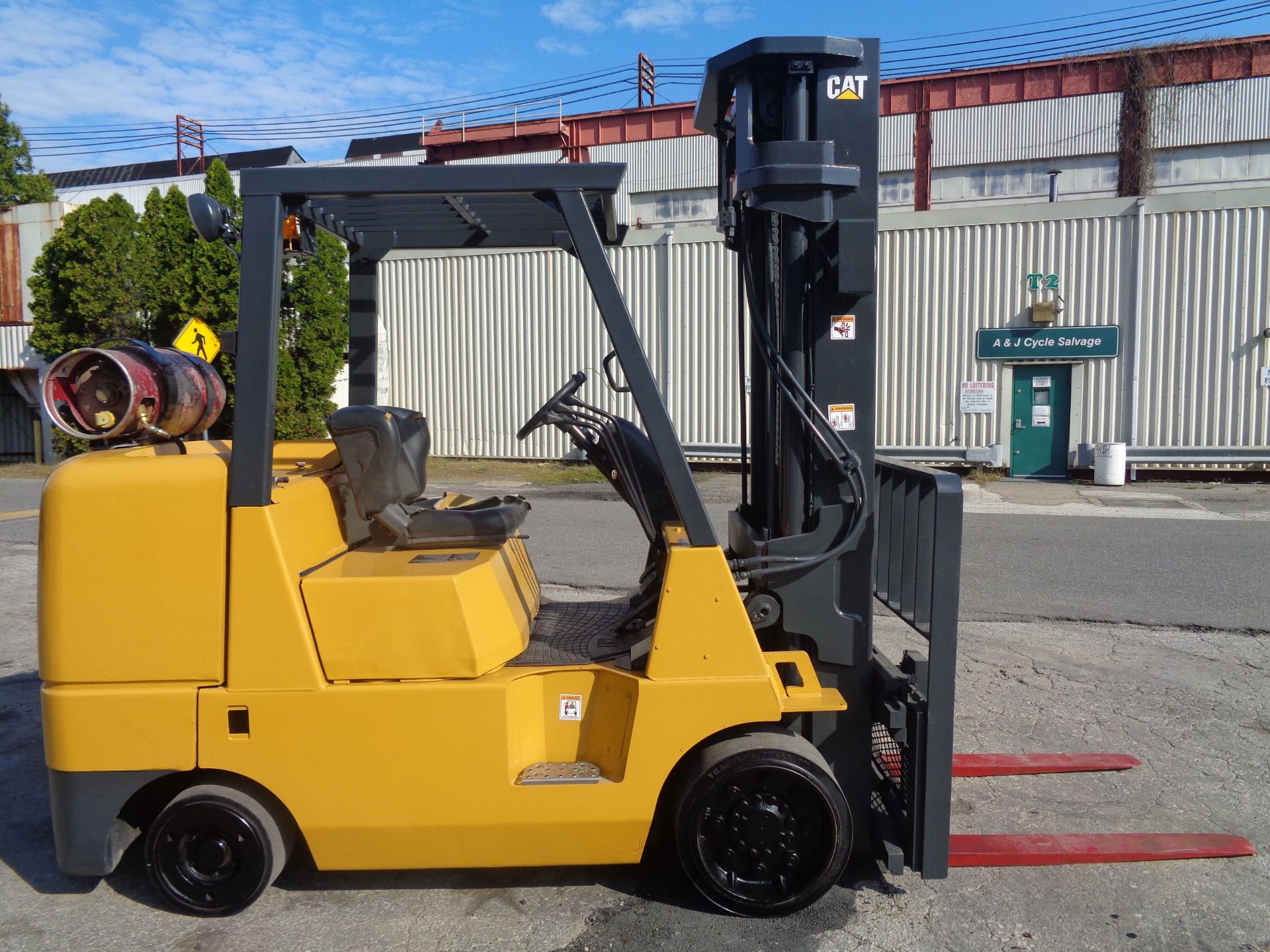 Caterpillar GC45KS 10,000lb Forklift - Image 6 of 15