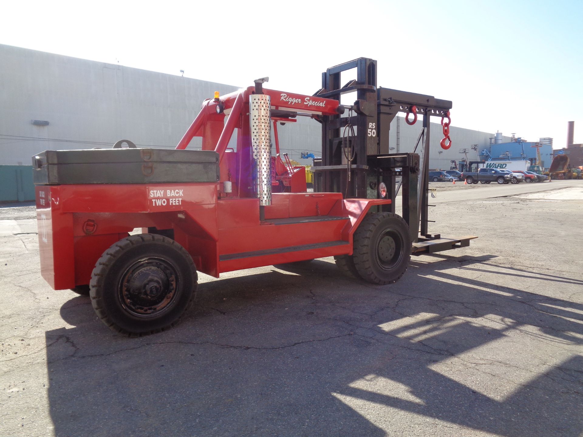 2012 Riggers Special RS50 50,000lb Forklift - Image 7 of 26