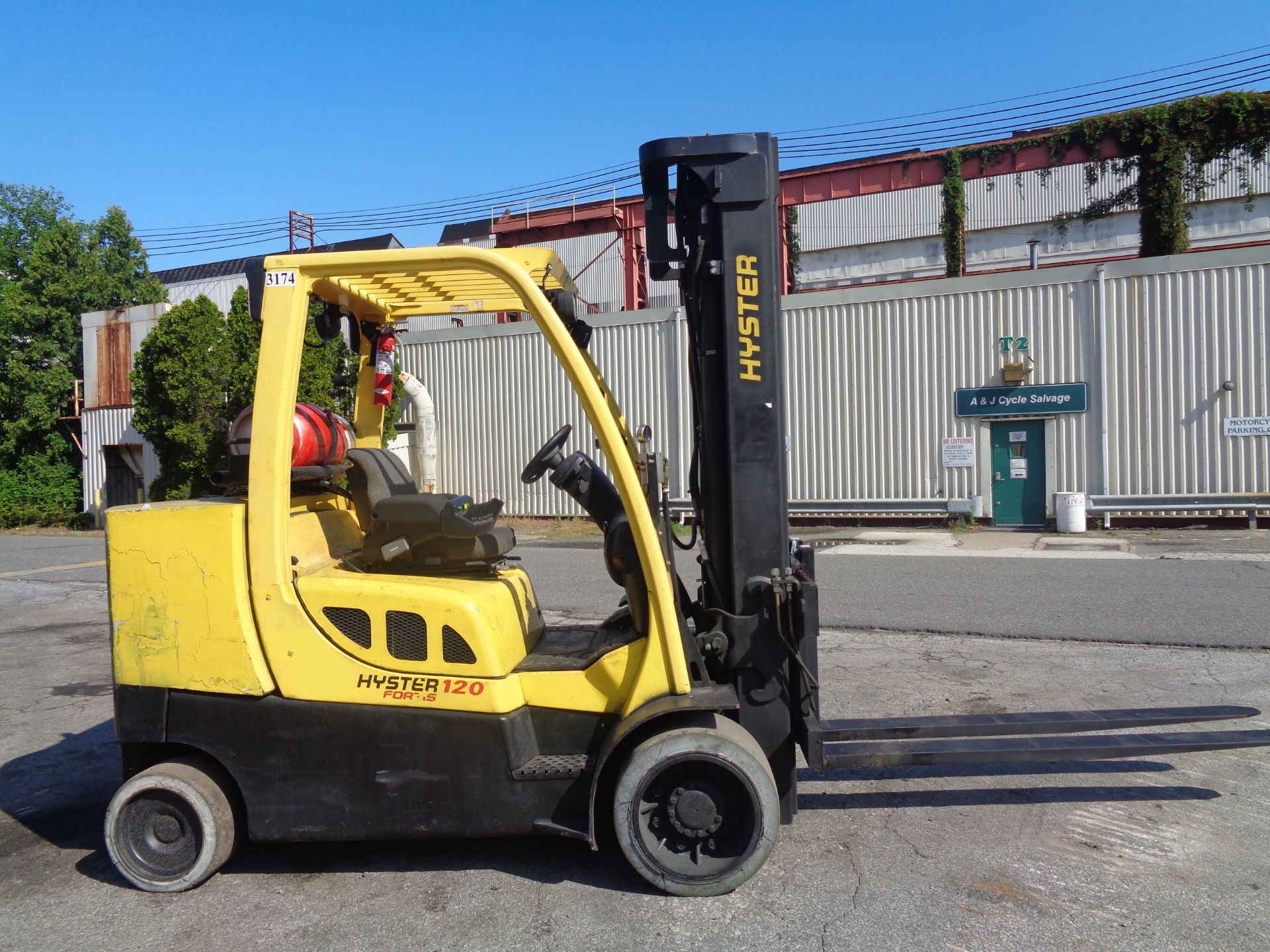 2008 Hyster S120FTPRS 12,000lb Forklift - Image 5 of 11