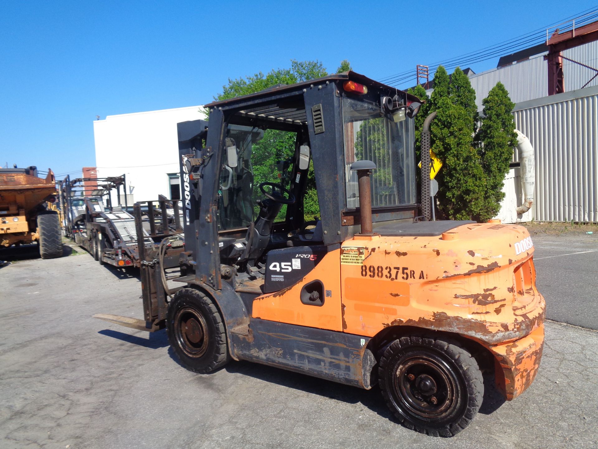 2014 Doosan D45S-5 10,000lb Forklift - Image 8 of 10