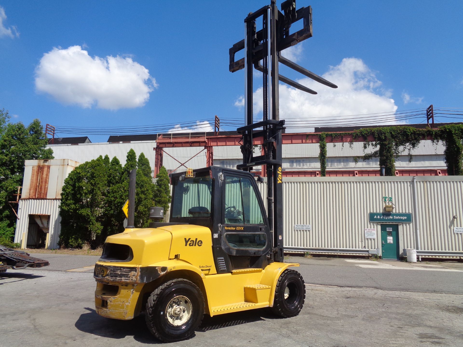 2016 Yale GDP155VXNTBV148 15,500 lb Forklift - Image 9 of 17