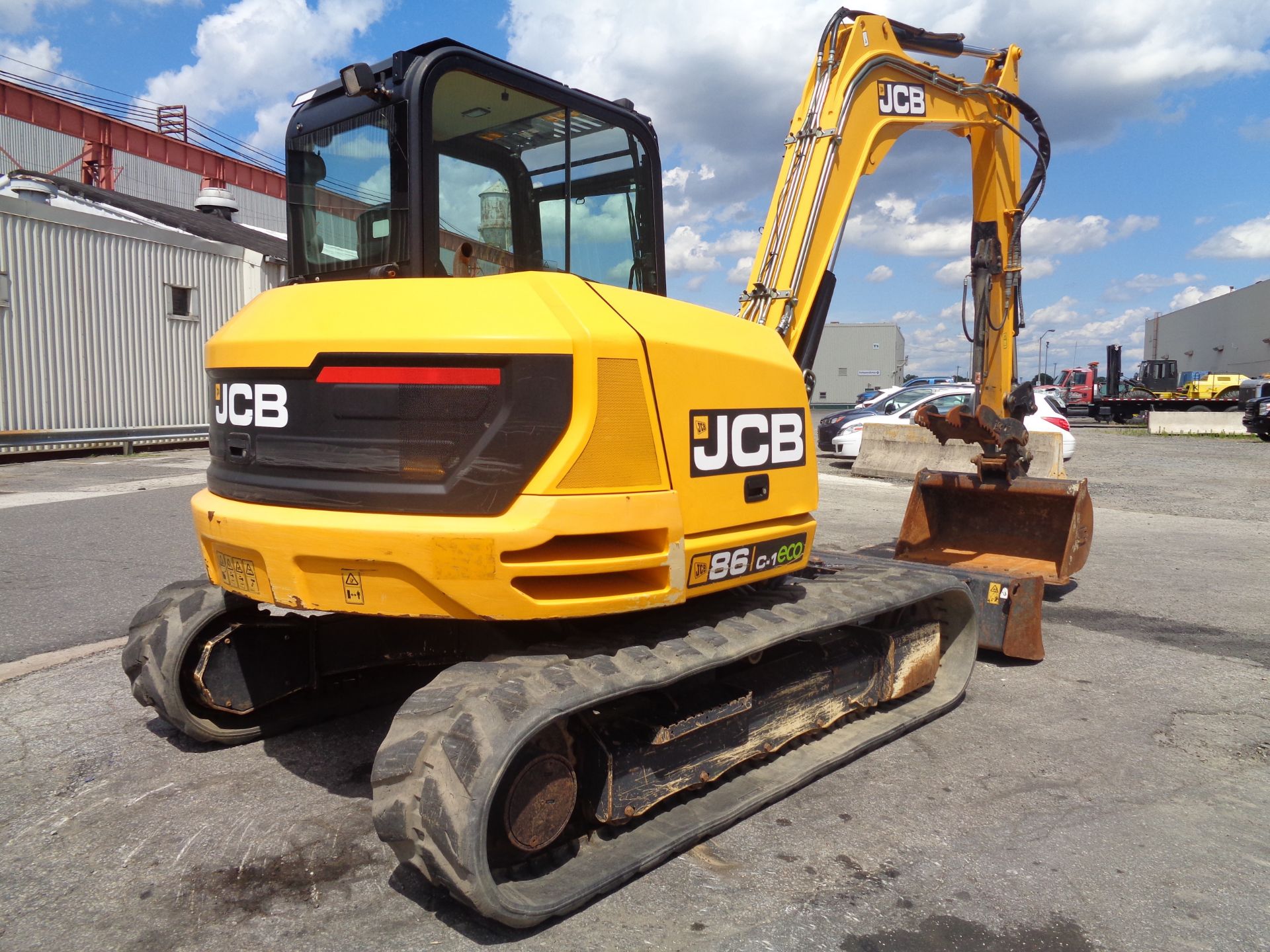 2016 JCB 86C-1 Midi Excavator Only 605 hours - Image 10 of 13