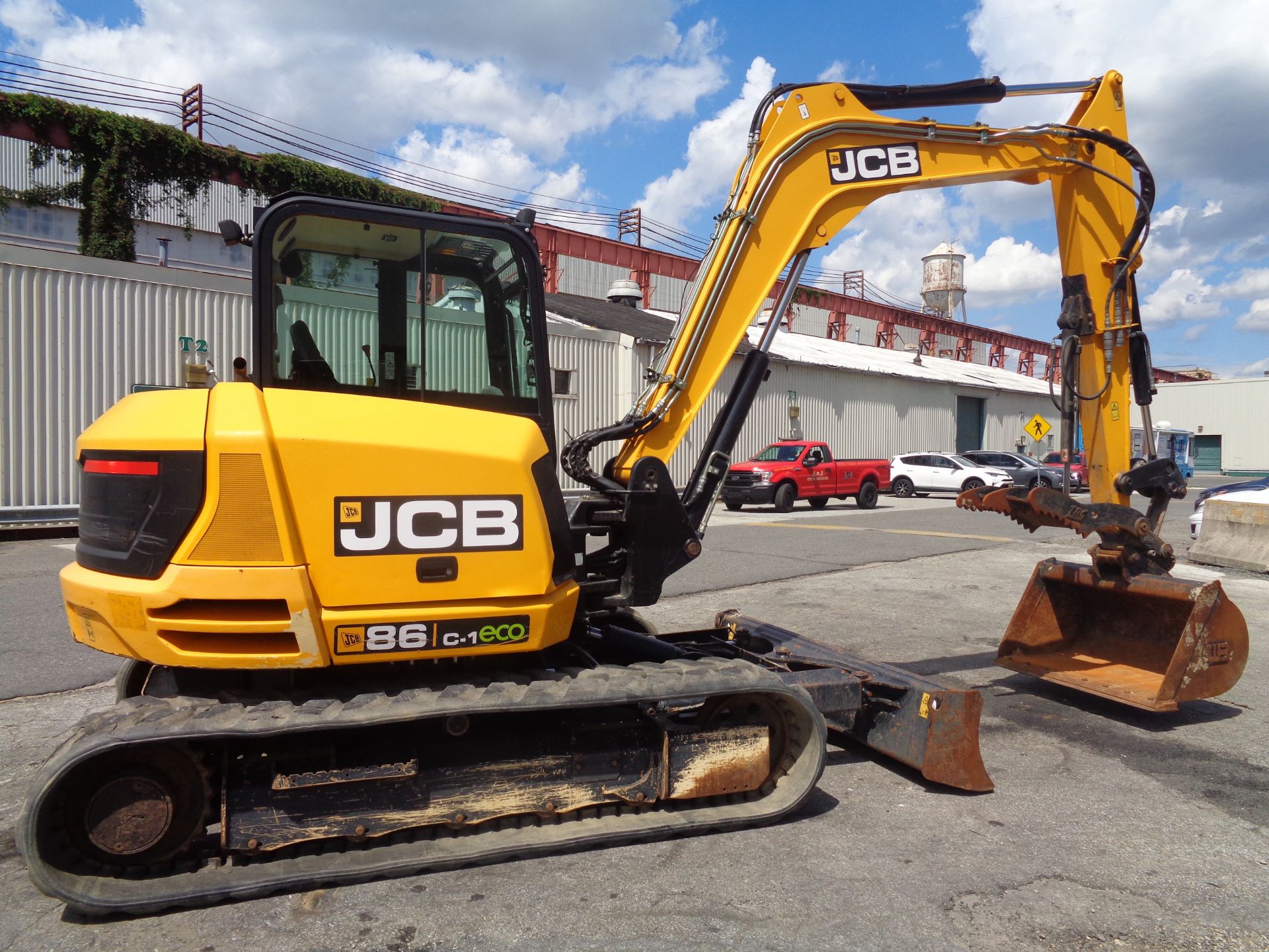 2016 JCB 86C-1 Midi Excavator Only 605 hours - Image 9 of 13