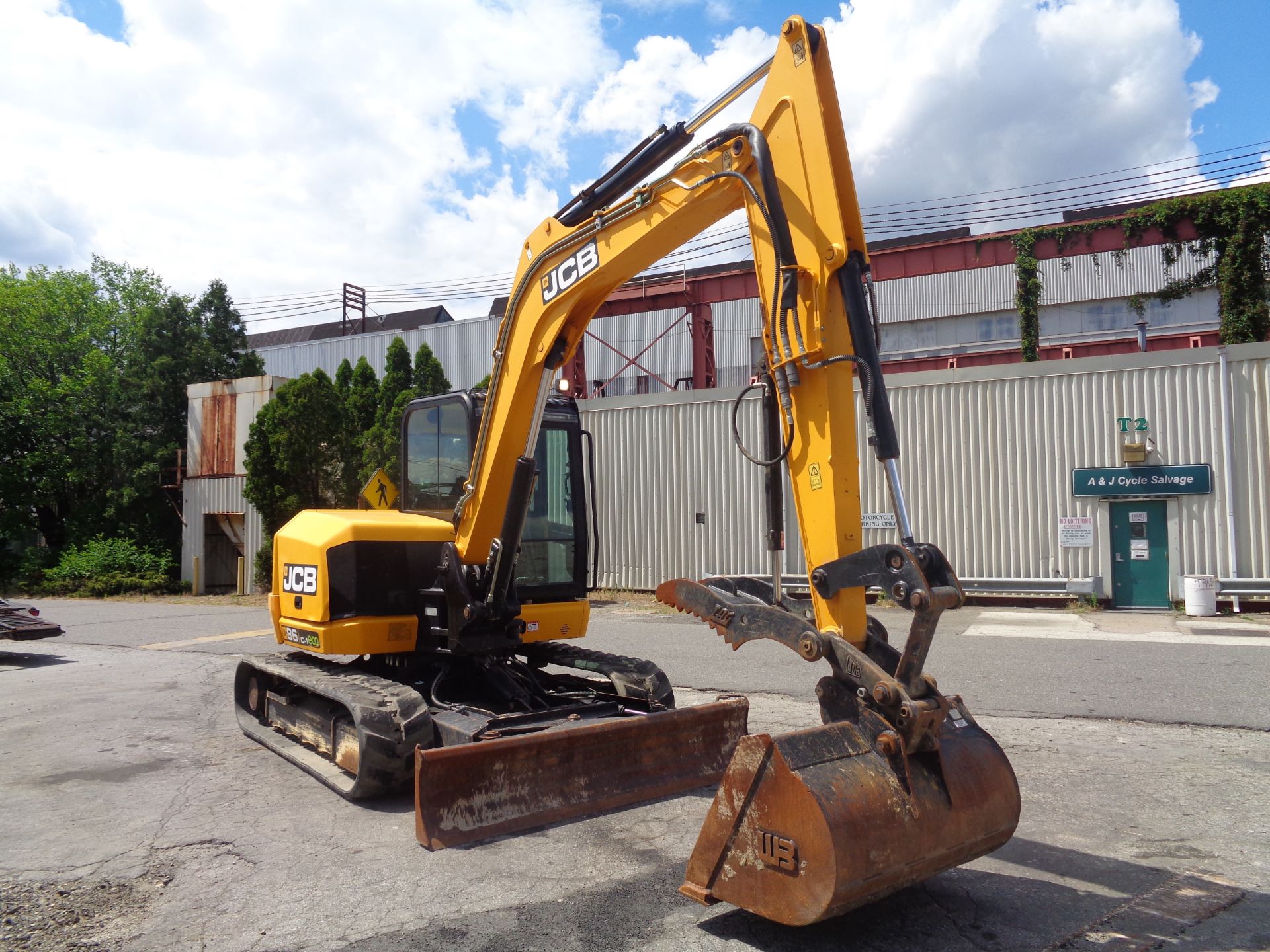 2016 JCB 86C-1 Midi Excavator Only 605 hours - Image 6 of 13