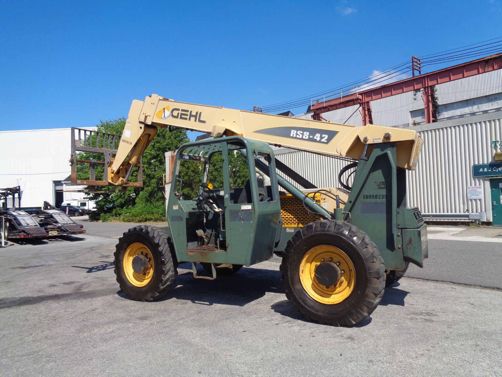 Gehl RS8-42 8,000lb Telecopic Forklift - Image 3 of 14