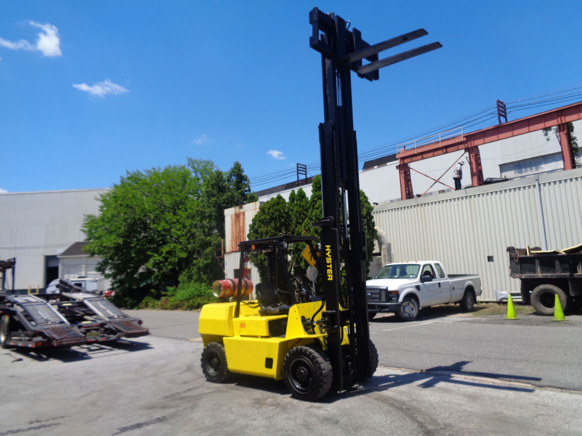 Hyster H90XLS Forklift 9,000 lbs - Image 12 of 13
