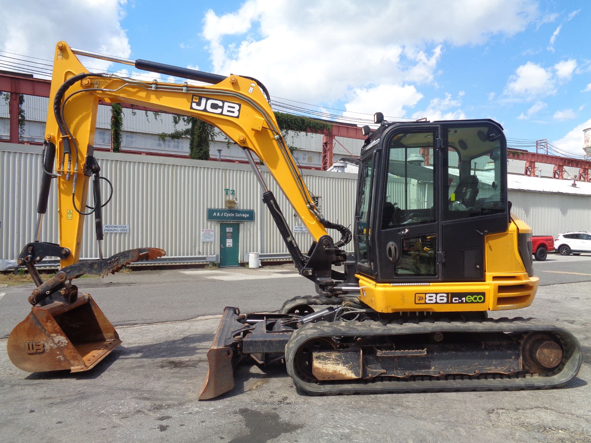 2016 JCB 86C-1 Midi Excavator Only 605 hours