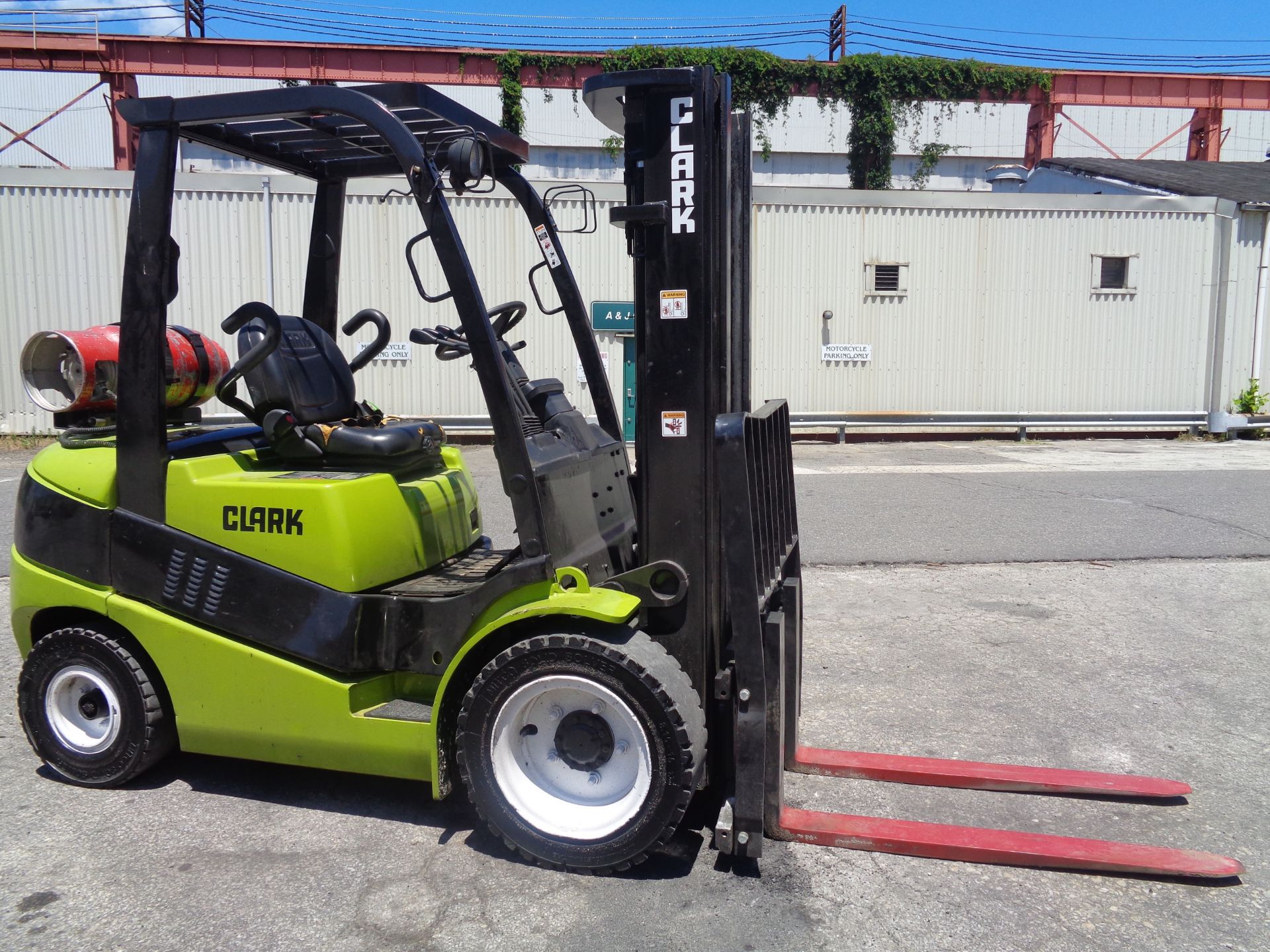 2014 Clark C30L 6,000lb Forklift - Image 10 of 12