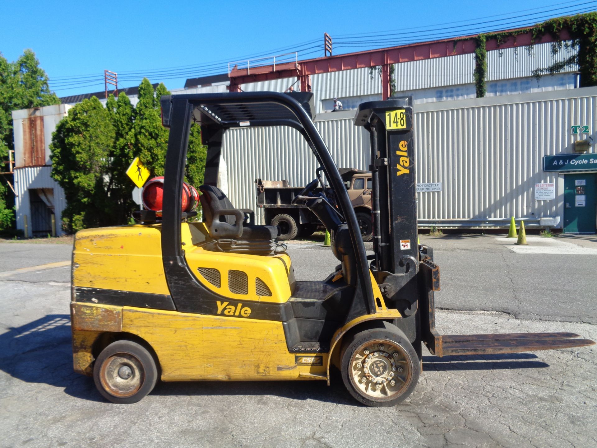 2015 Yale GLC120VXNGSF085 12,000 lbs Forklift