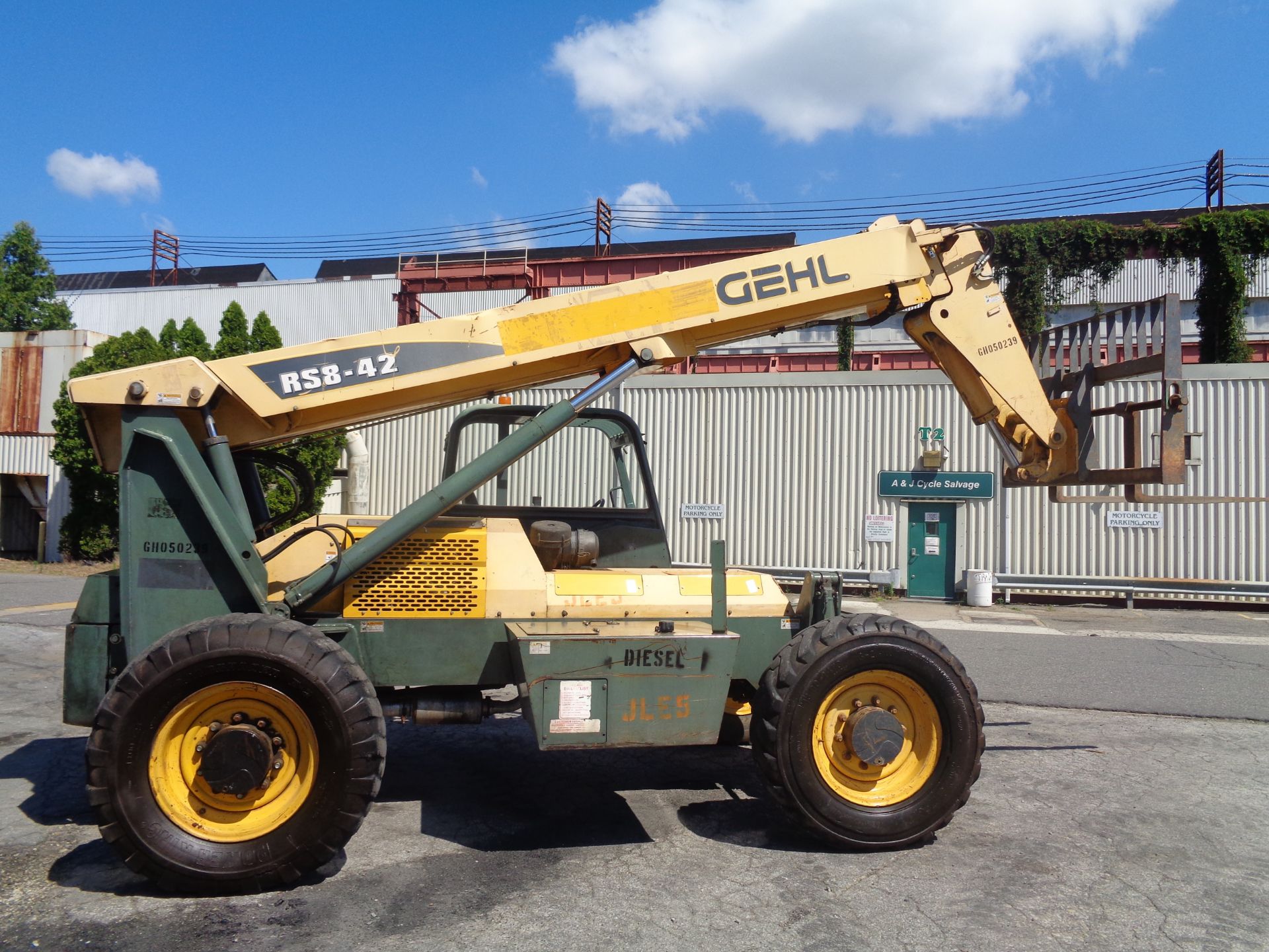 Gehl RS8-42 8,000lb Telecopic Forklift - Image 11 of 14