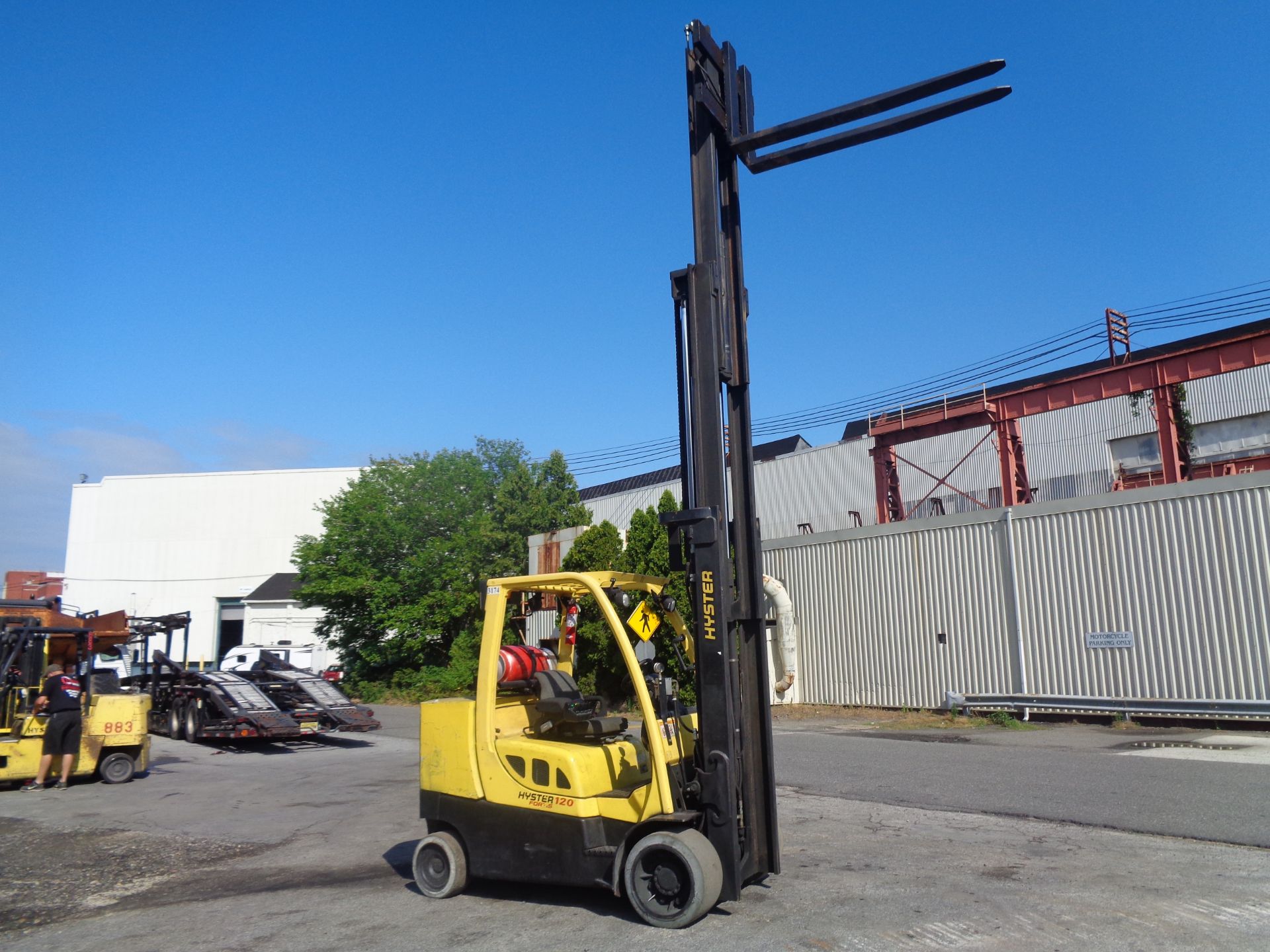 2008 Hyster S120FTPRS 12,000lb Forklift - Image 9 of 11