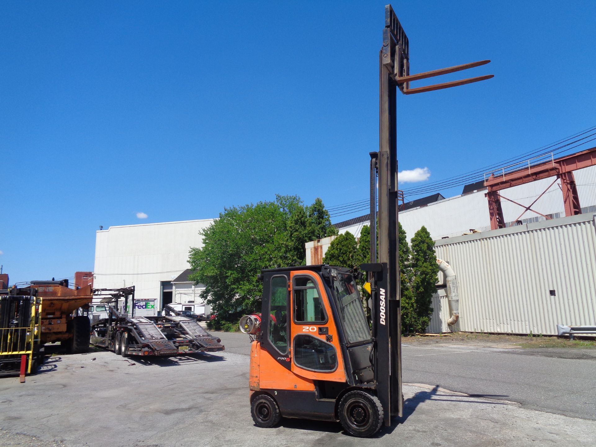 Doosan G20SC-5 4,000lb Forklift - Image 6 of 11