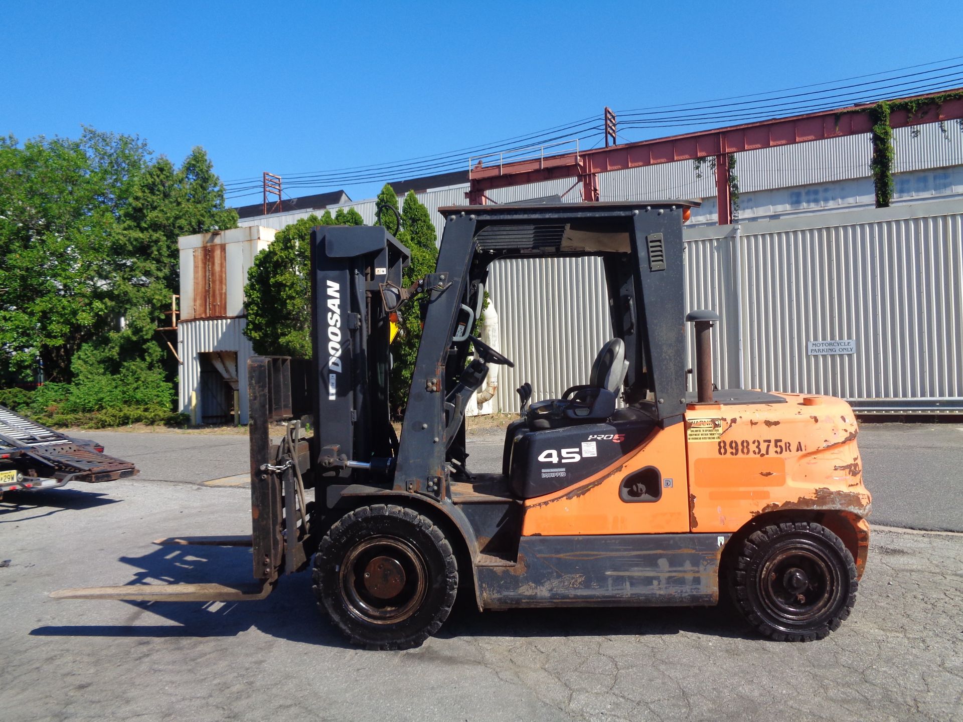 2014 Doosan D45S-5 10,000lb Forklift - Image 6 of 10