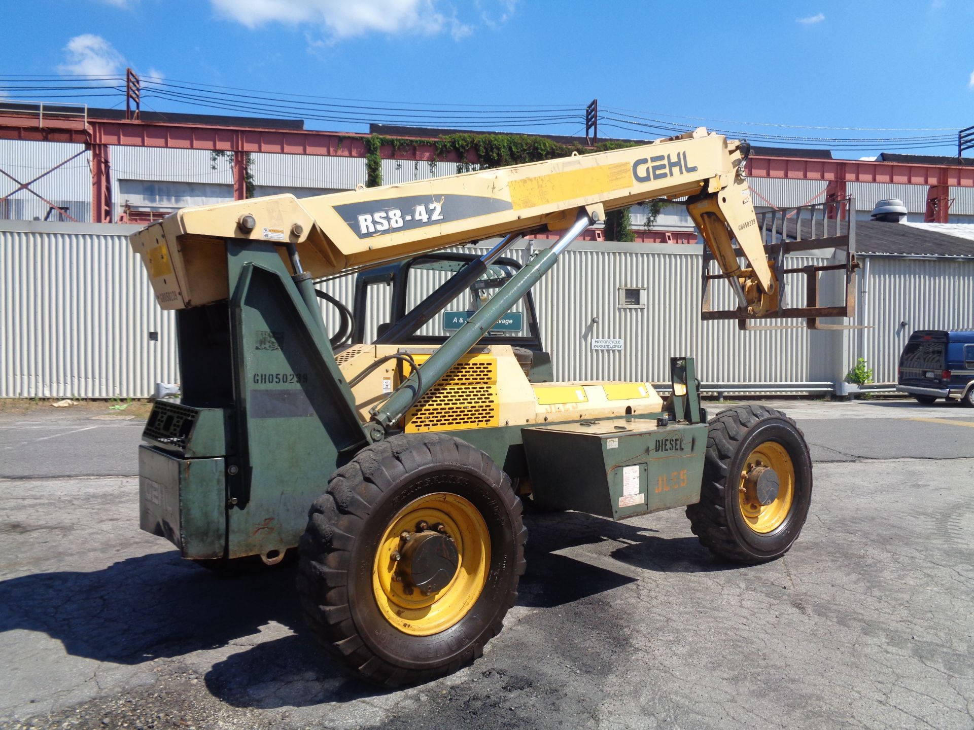 Gehl RS8-42 8,000lb Telecopic Forklift - Image 12 of 14