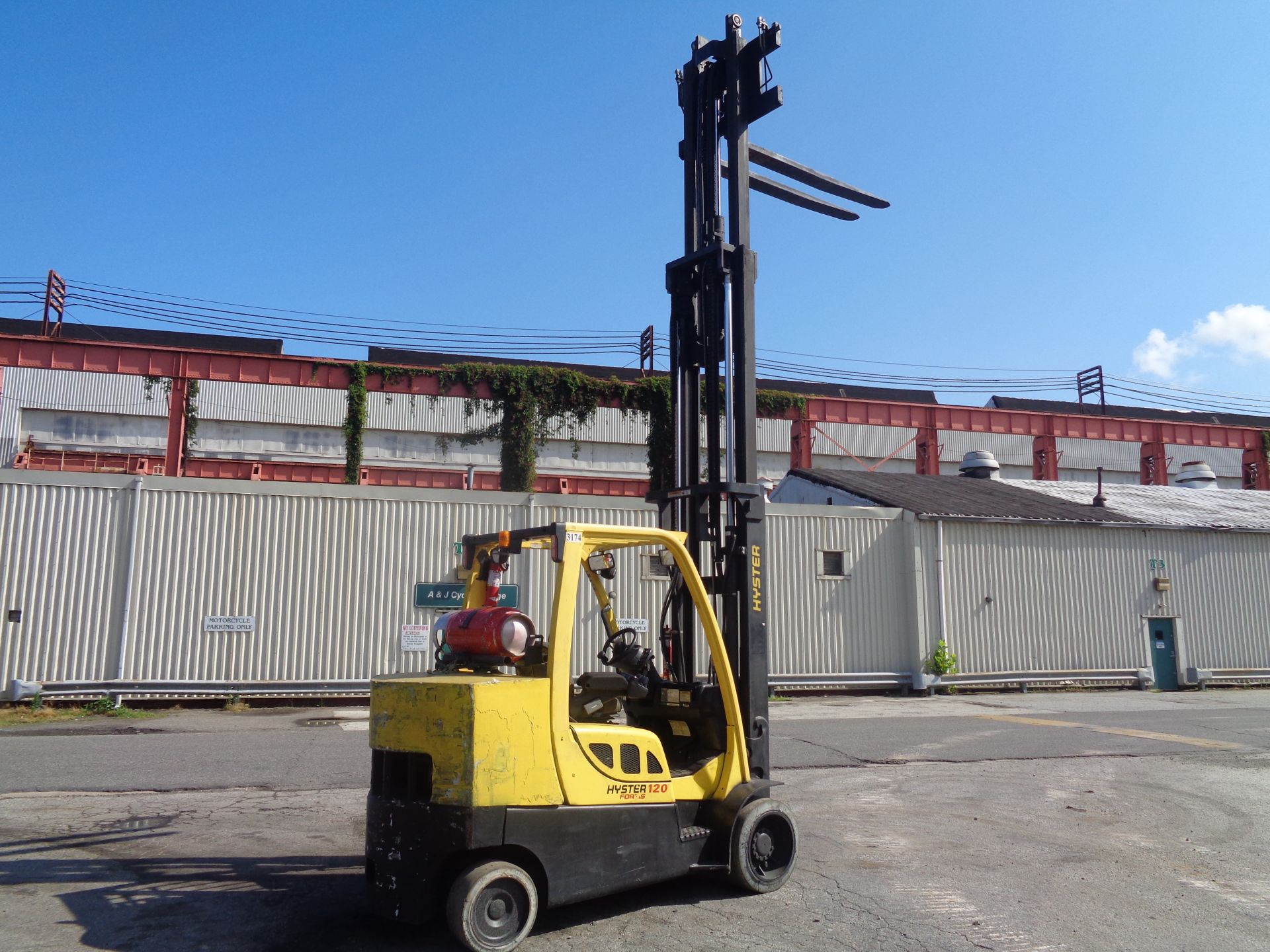 2008 Hyster S120FTPRS 12,000lb Forklift - Image 10 of 11