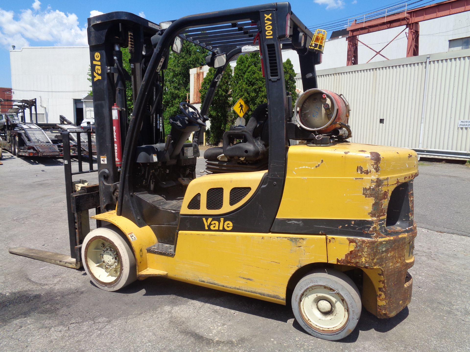 2012 Yale GLC100VXNGSE092 10,000lb Forklift - Image 8 of 17