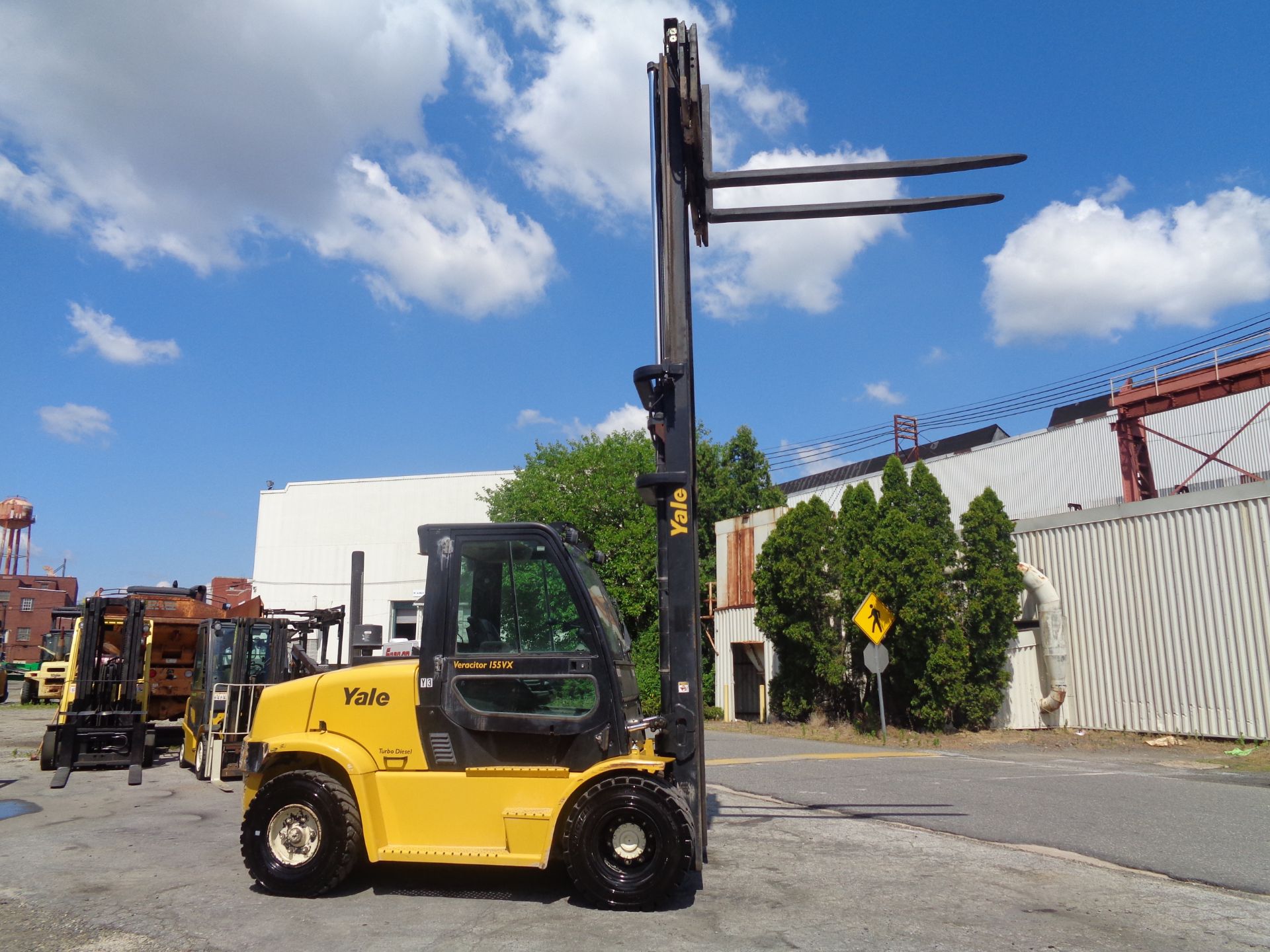 2016 Yale GDP155VXNTBV148 15,500 lb Forklift - Image 7 of 17
