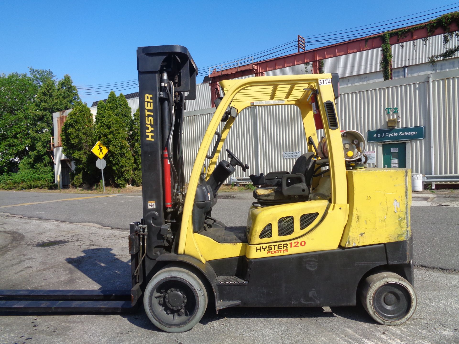 2008 Hyster S120FTPRS 12,000lb Forklift