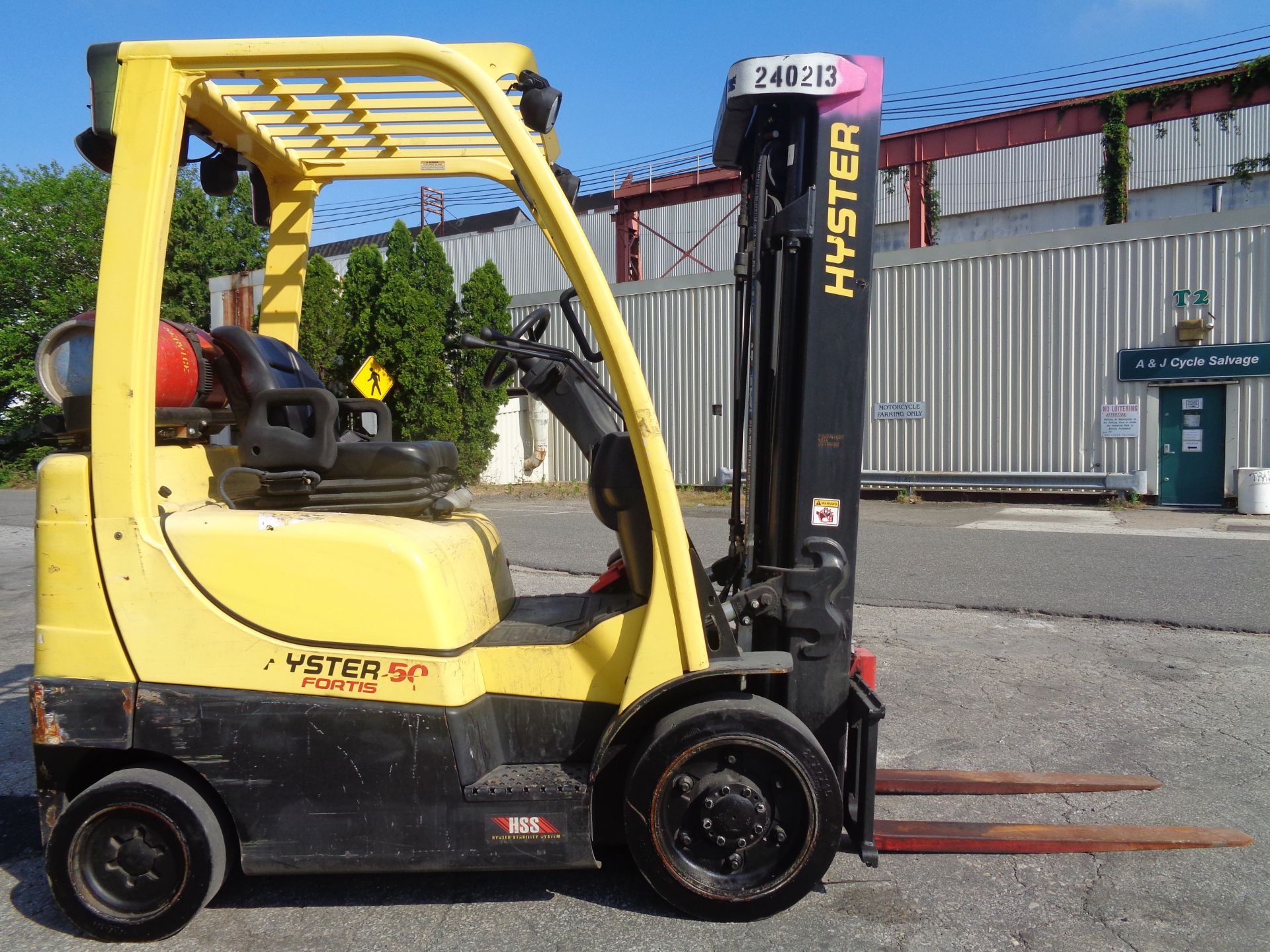 2015 Hyster S50FT 5,000 lb Forklift - Image 6 of 17