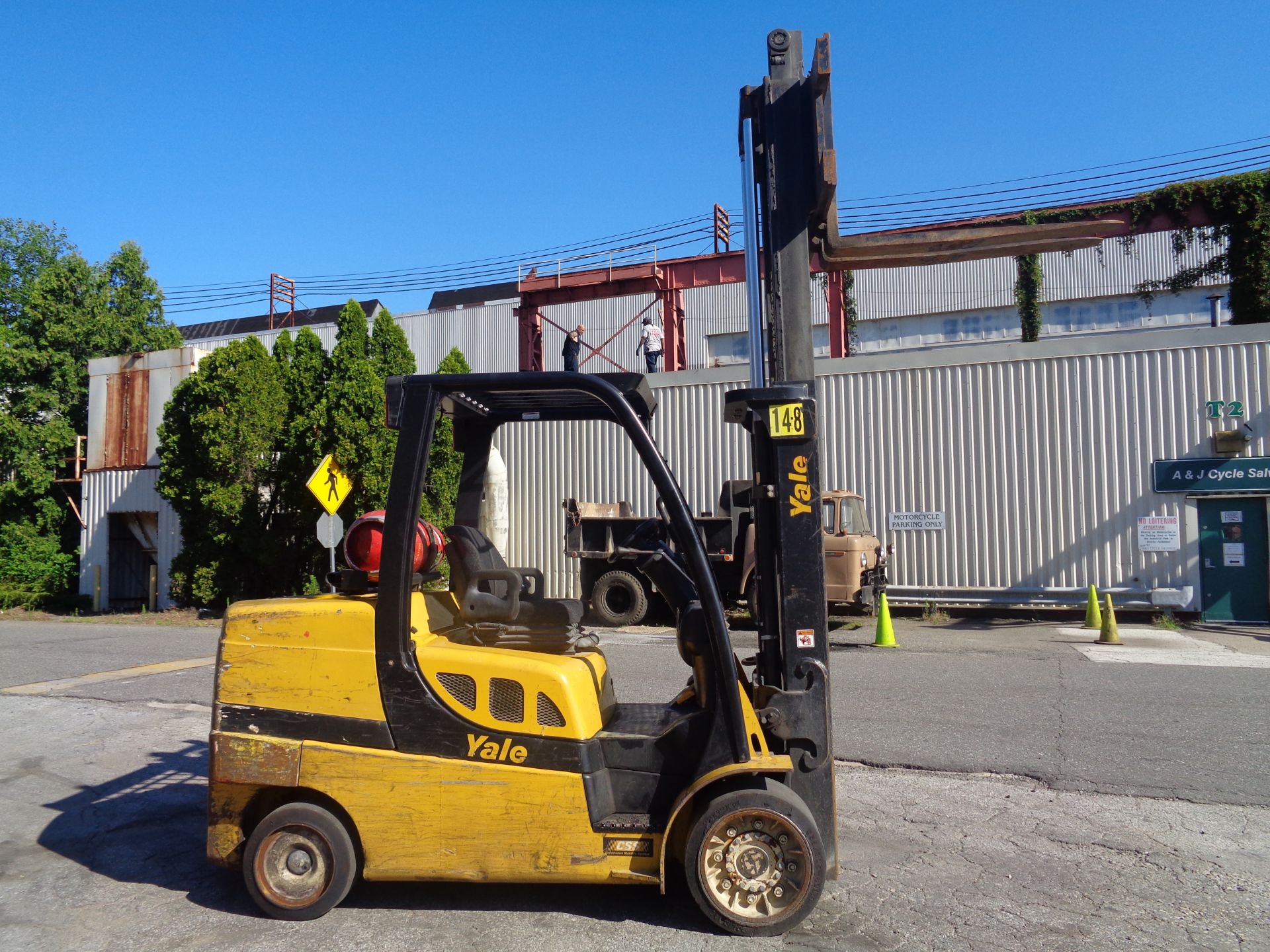 2015 Yale GLC120VXNGSF085 12,000 lbs Forklift - Image 5 of 10