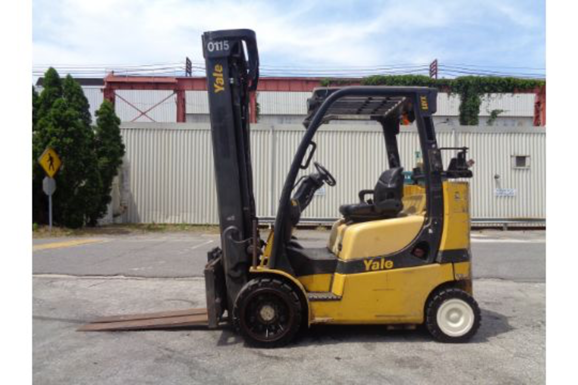 2007 Yale GC080VXNGSE107.6 8,000lb Forklift - Image 7 of 18