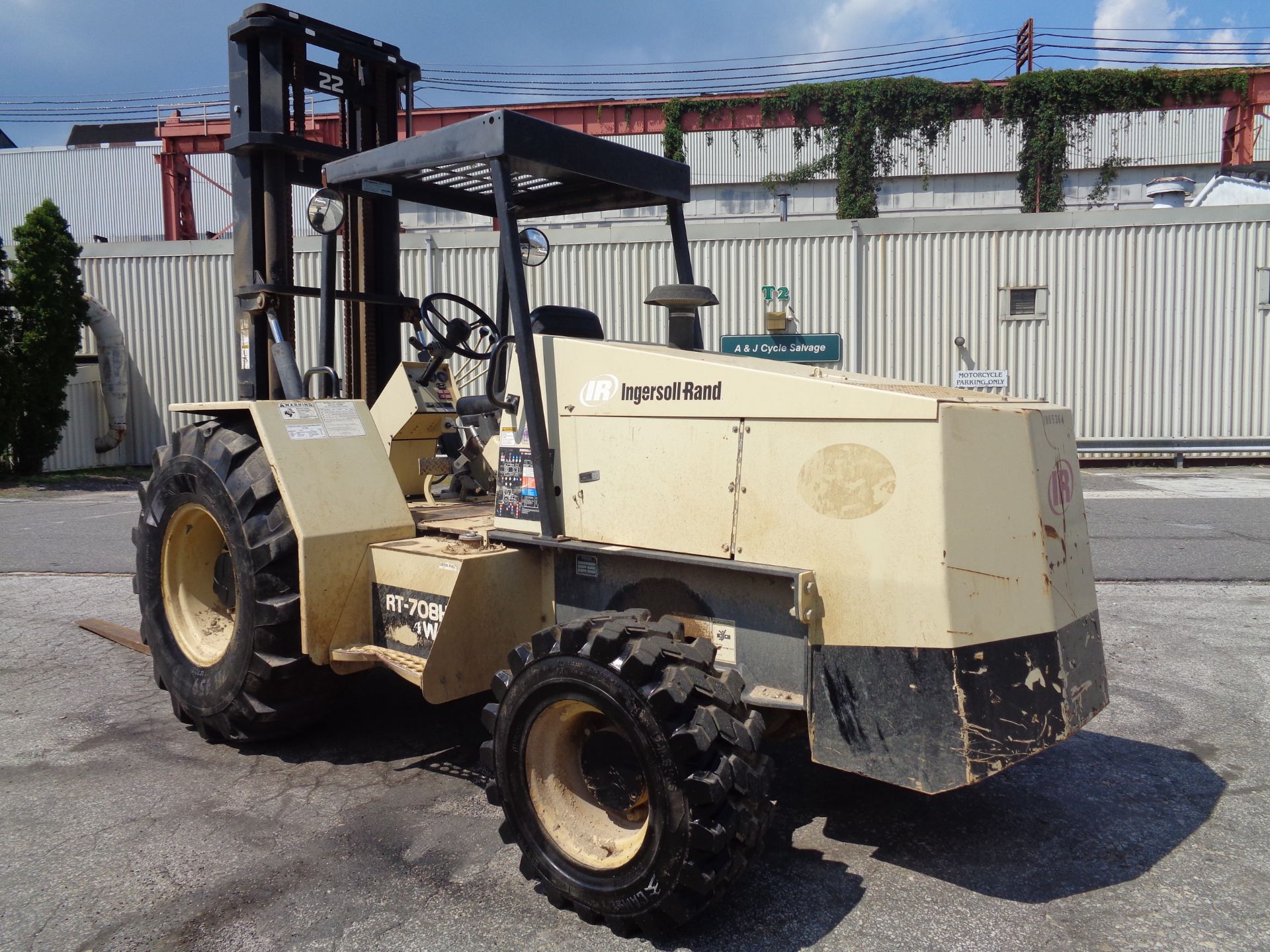 2005 Ingersoll Rand RT708H 8,000lb Rough Terrain Forklift - Only 455 hours - Image 12 of 19