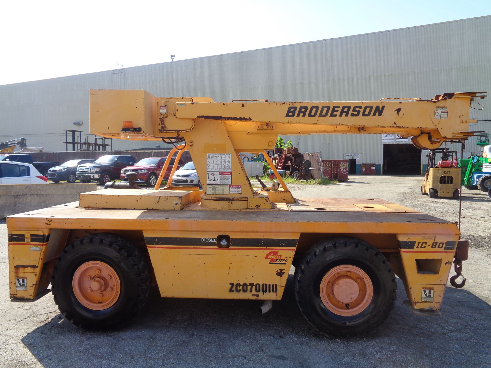 2007 Broderson IC-80-1G 17,000lb Carry Deck Hydraulic Crane - Image 8 of 13