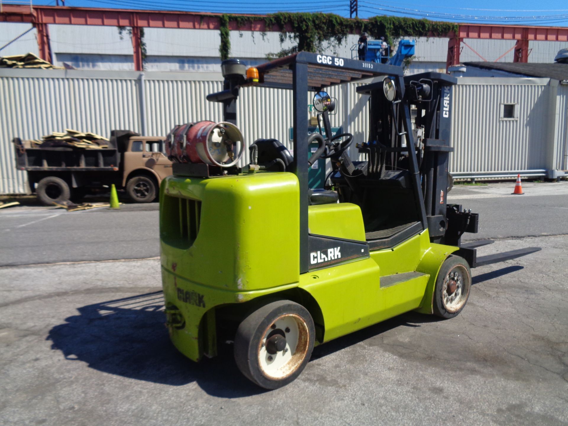 2014 Clark CGC500 10,000lb Forklift - Image 8 of 12