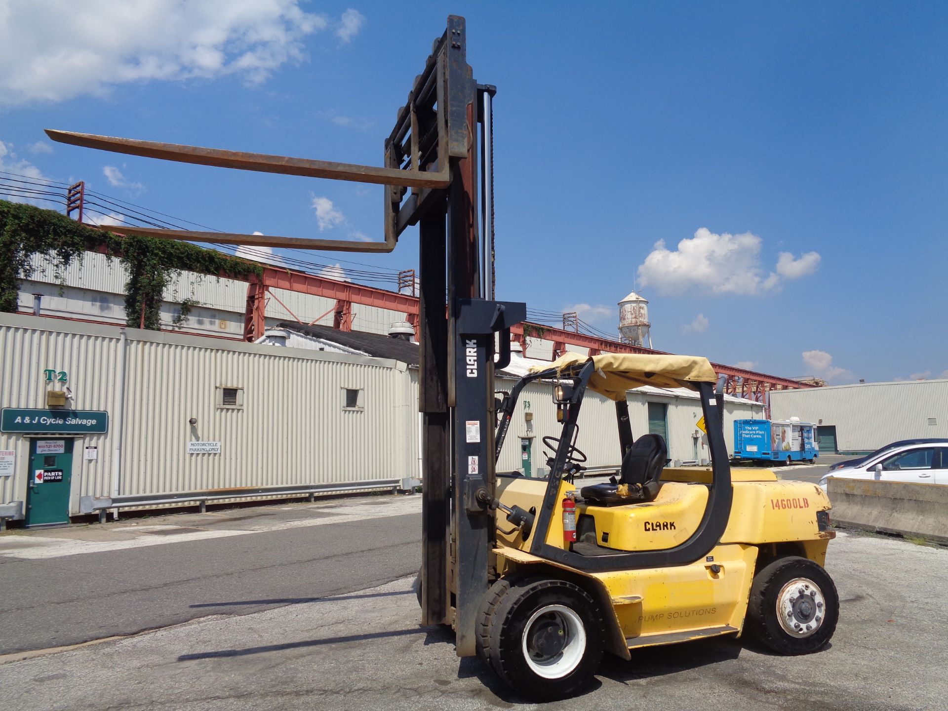 2013 Clark CMP70D 14,000lb Forklift - Image 14 of 19