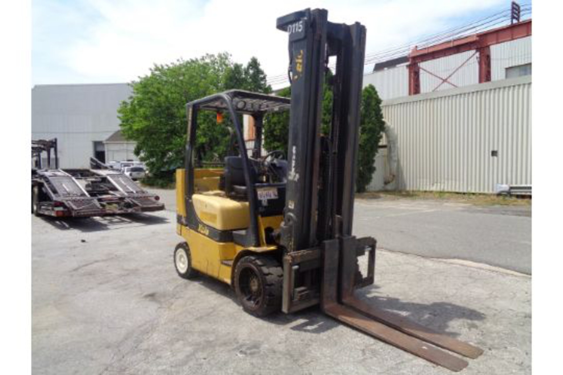 2007 Yale GC080VXNGSE107.6 8,000lb Forklift - Image 5 of 18