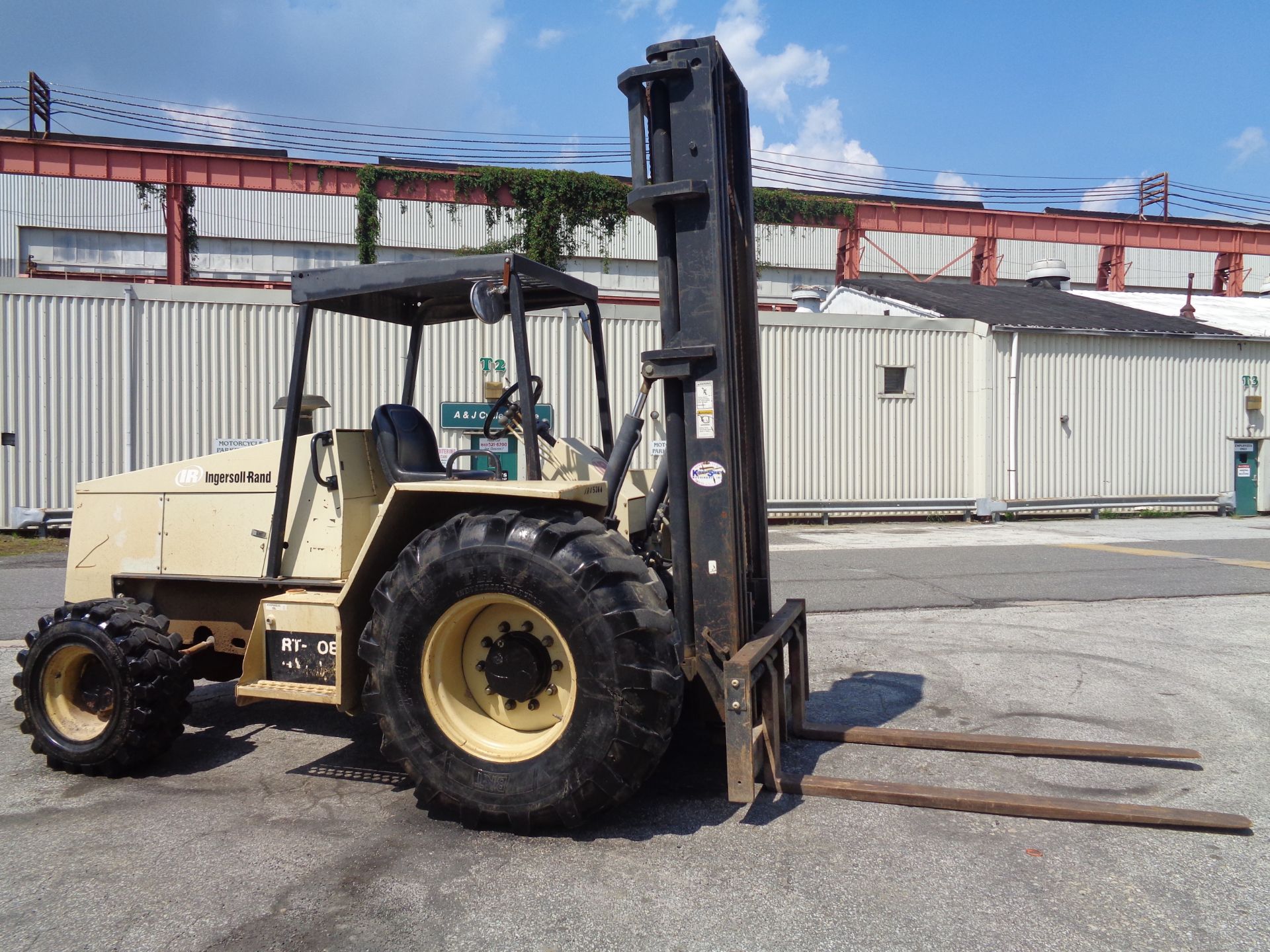 2005 Ingersoll Rand RT708H 8,000lb Rough Terrain Forklift - Only 455 hours - Image 5 of 19