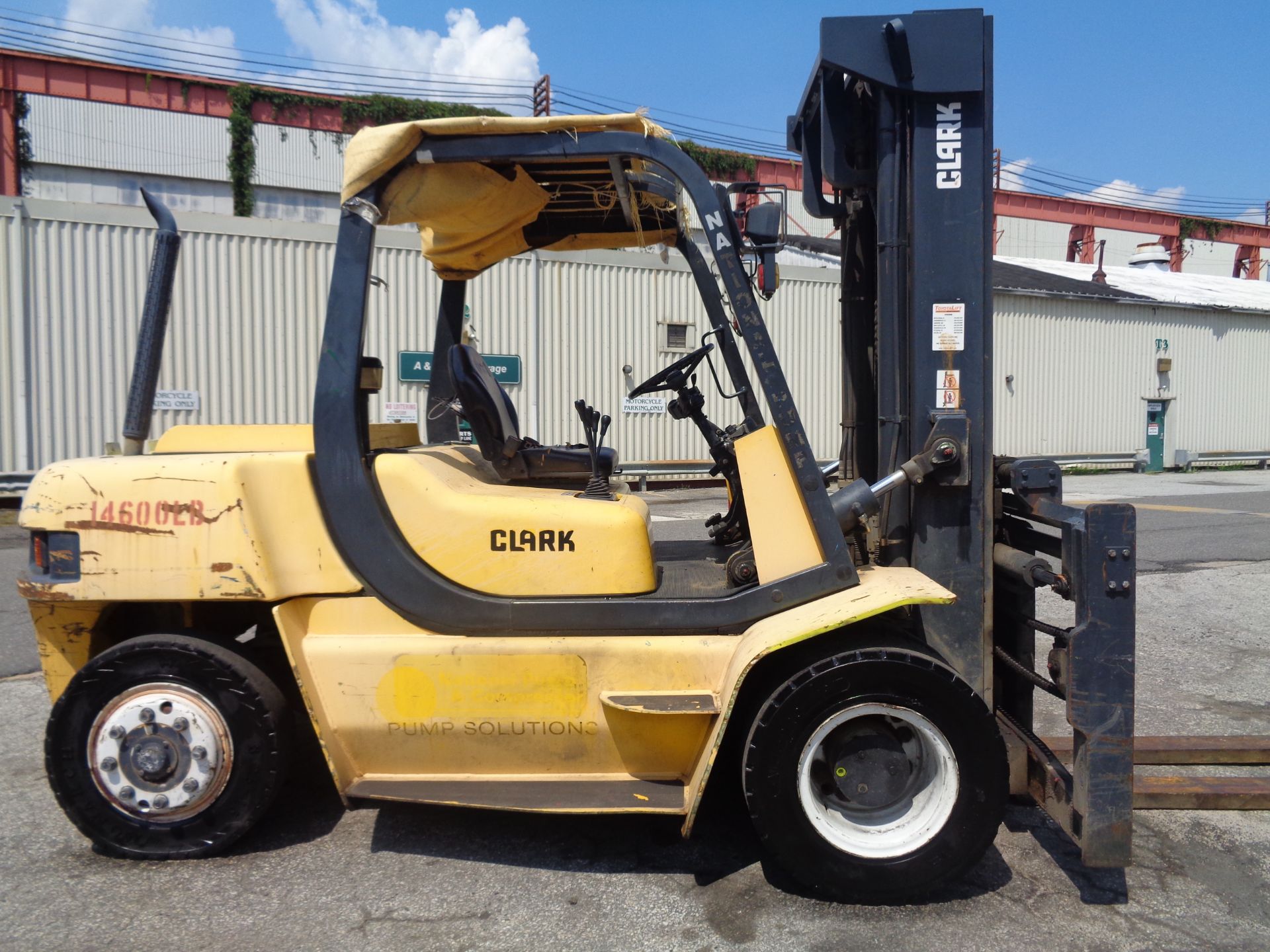 2013 Clark CMP70D 14,000lb Forklift - Image 2 of 19