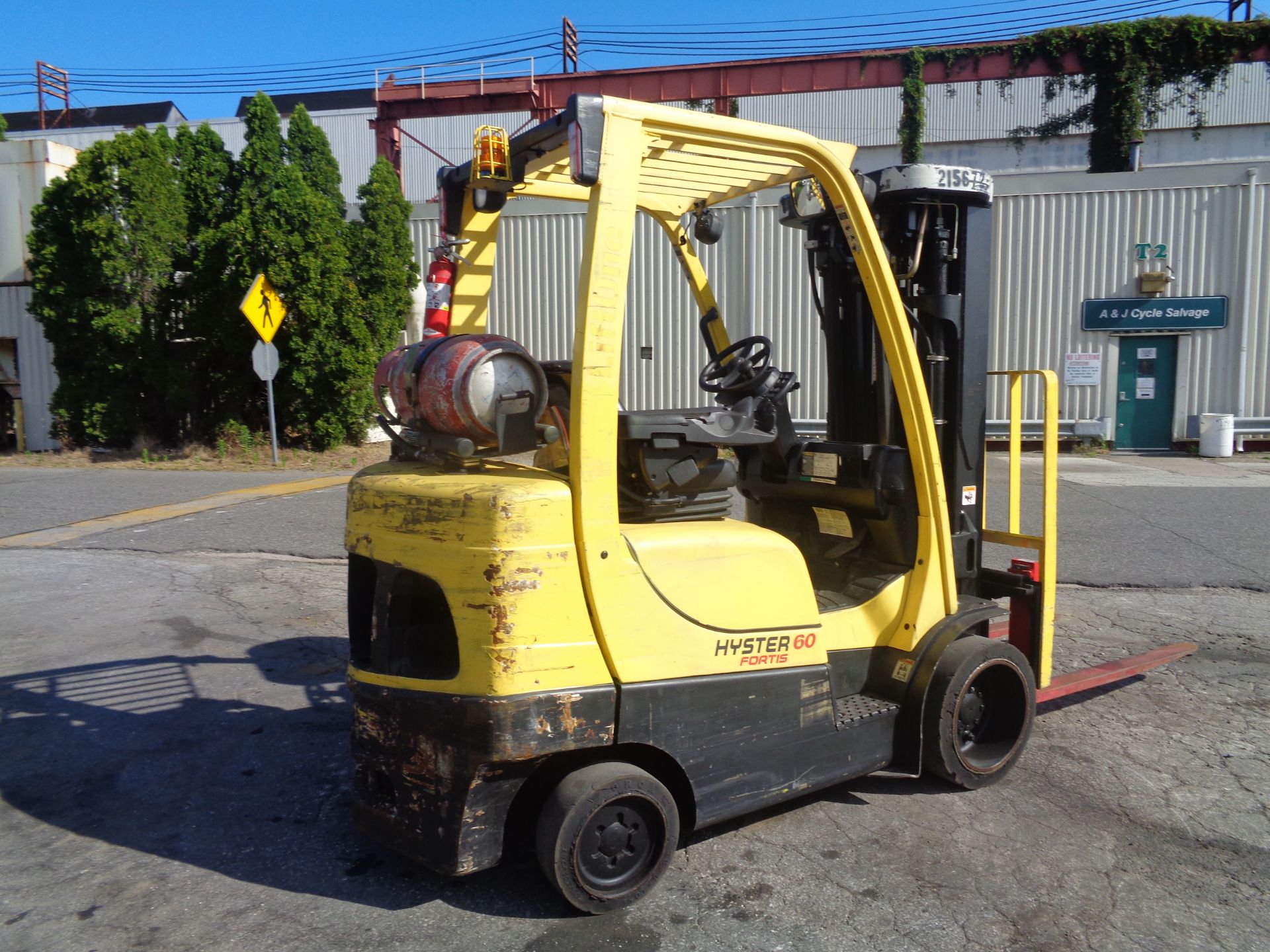 2012 Hyster S60FT 6,000lb Forklift - Quad Mast - Image 7 of 13