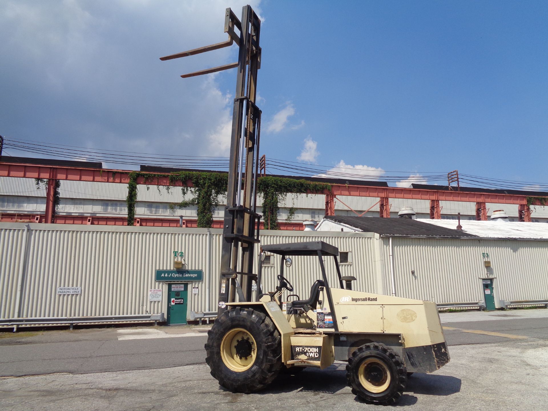 2005 Ingersoll Rand RT708H 8,000lb Rough Terrain Forklift - Only 455 hours - Image 16 of 19