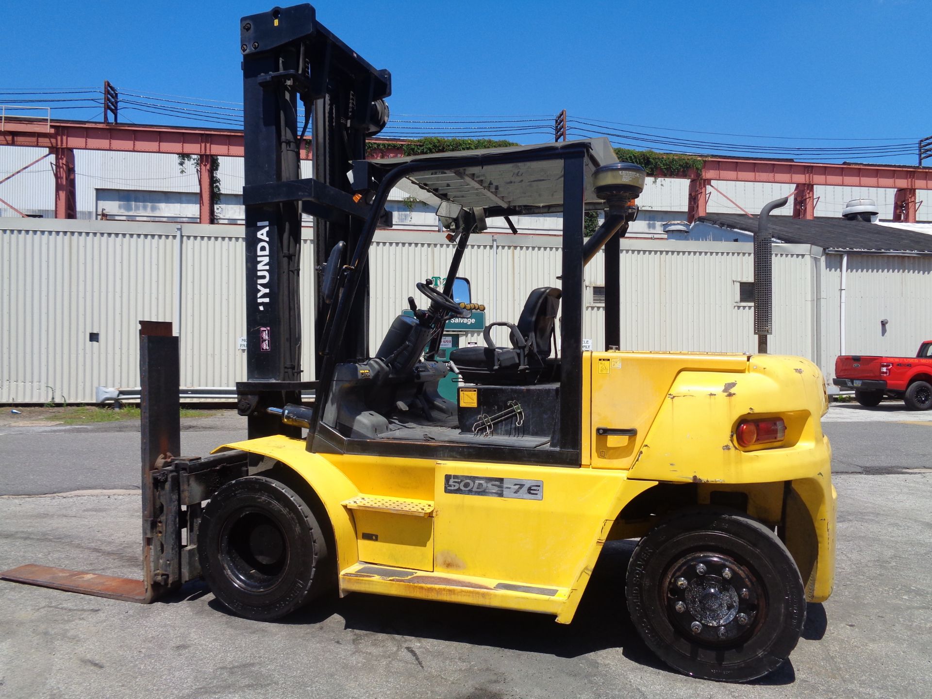 2014 Hyundai 50DS7E 11,000lb Forklift - Image 9 of 20