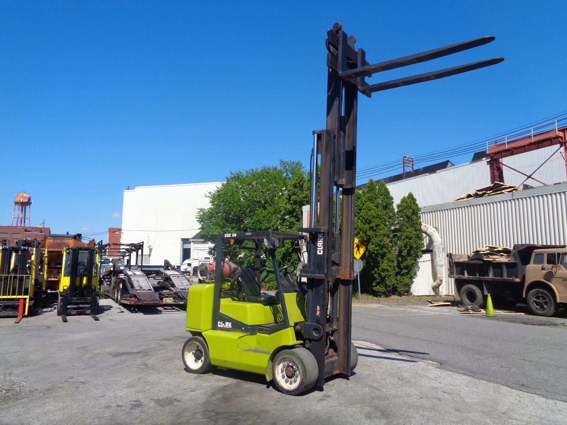 2014 Clark CGC500 10,000lb Forklift - Image 10 of 12