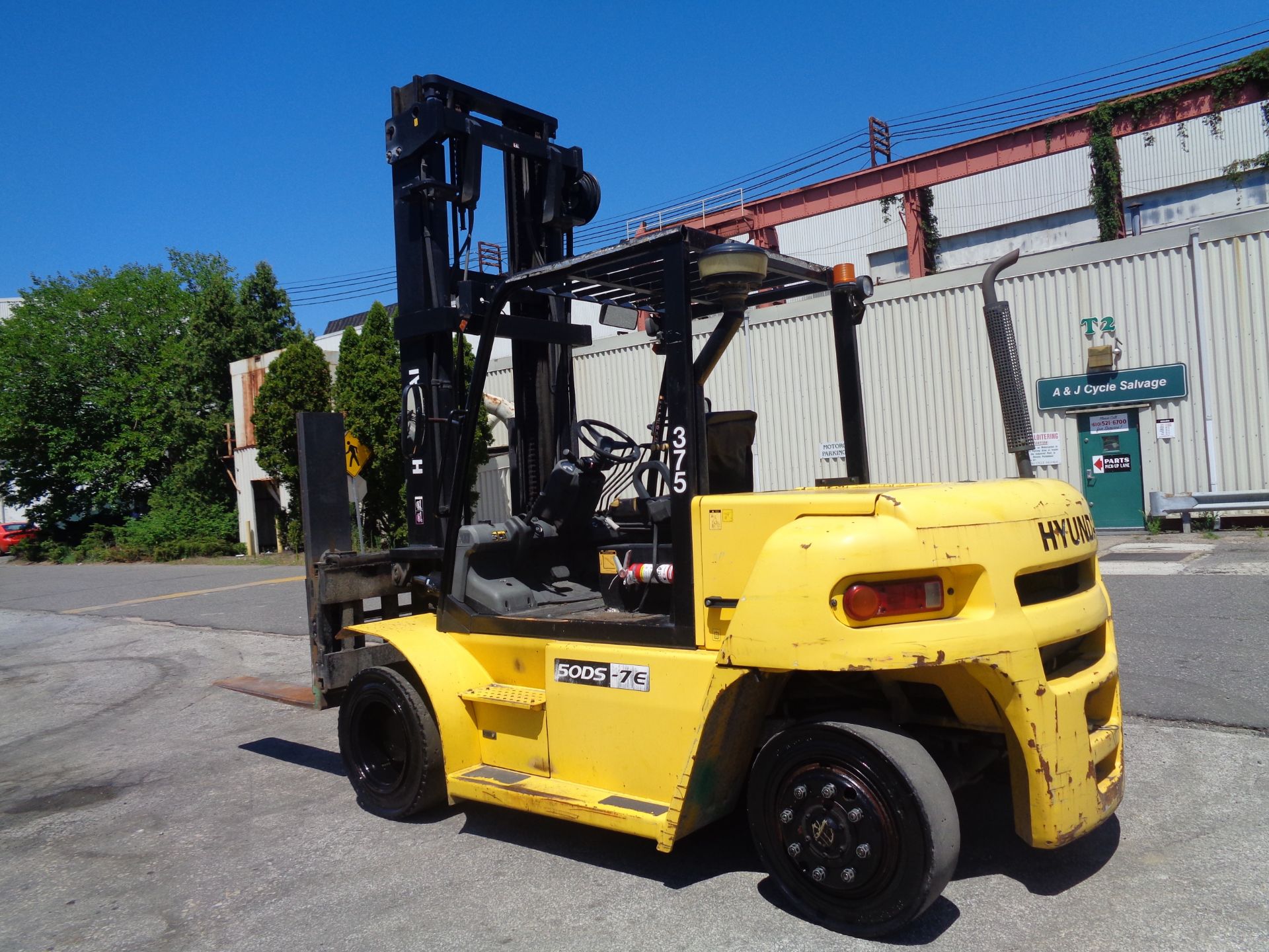 2014 Hyundai 50DS7E 11,000lb Forklift - Image 10 of 12