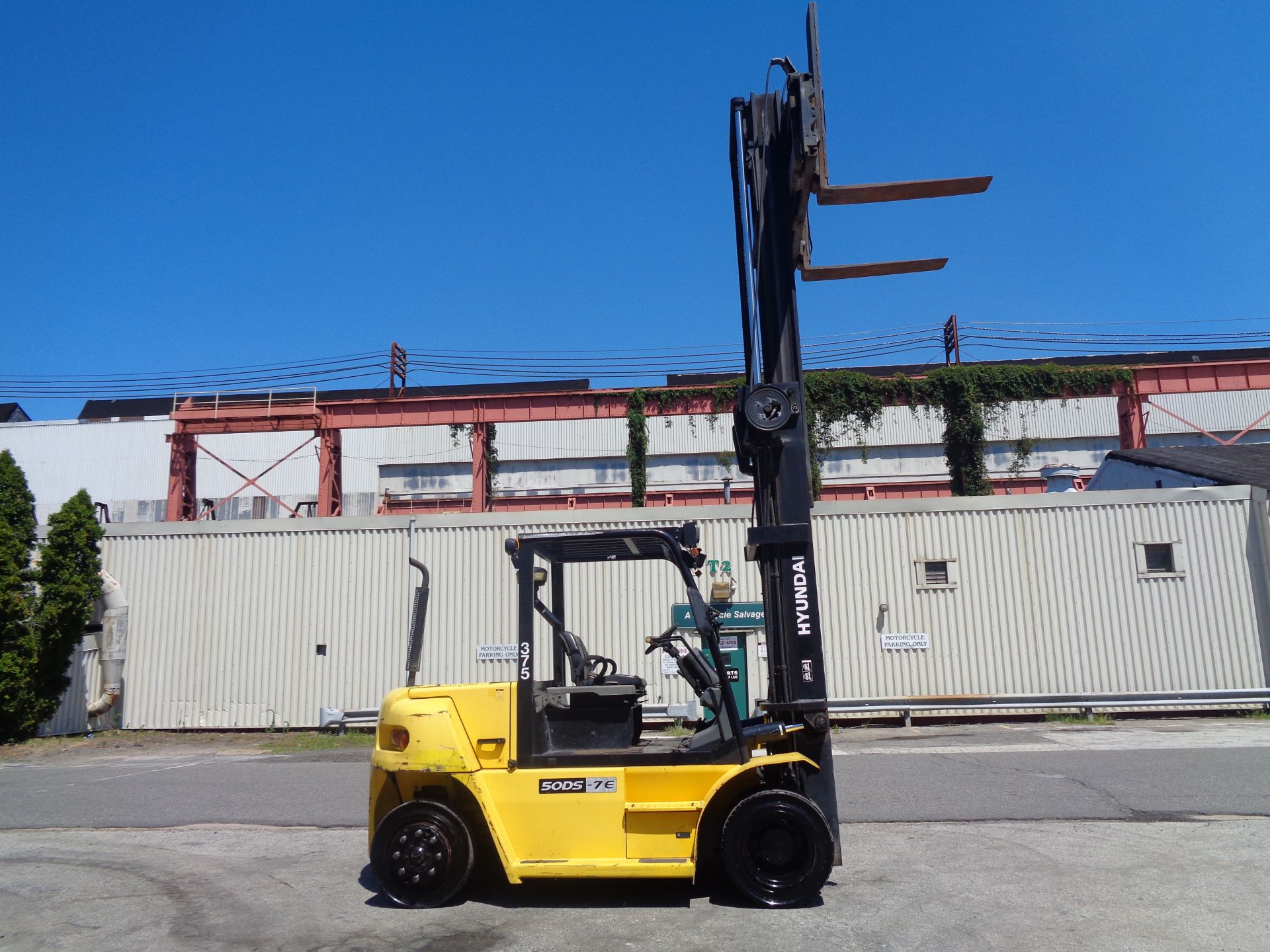 2014 Hyundai 50DS7E 11,000lb Forklift - Image 6 of 12