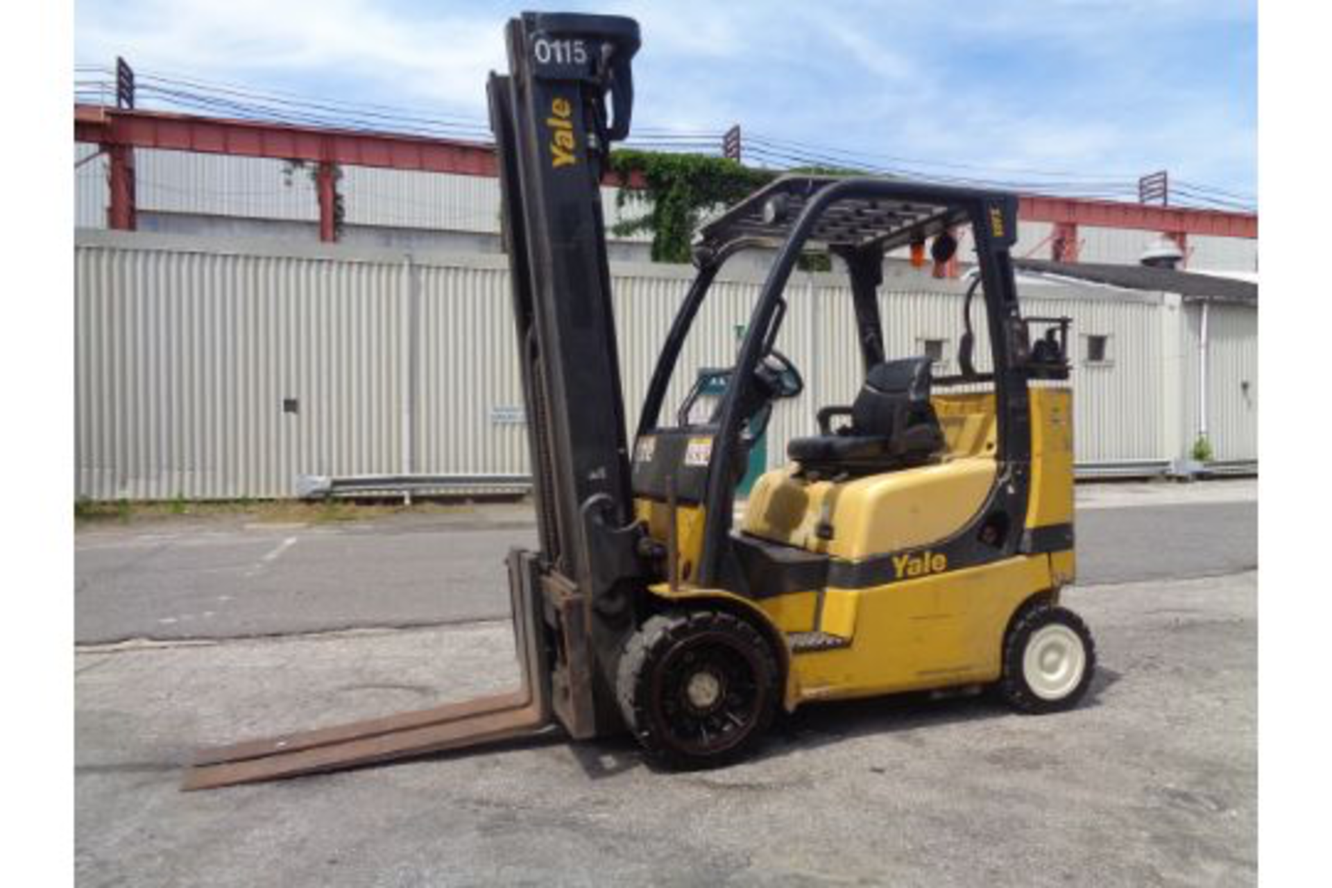 2007 Yale GC080VXNGSE107.6 8,000lb Forklift - Image 9 of 18