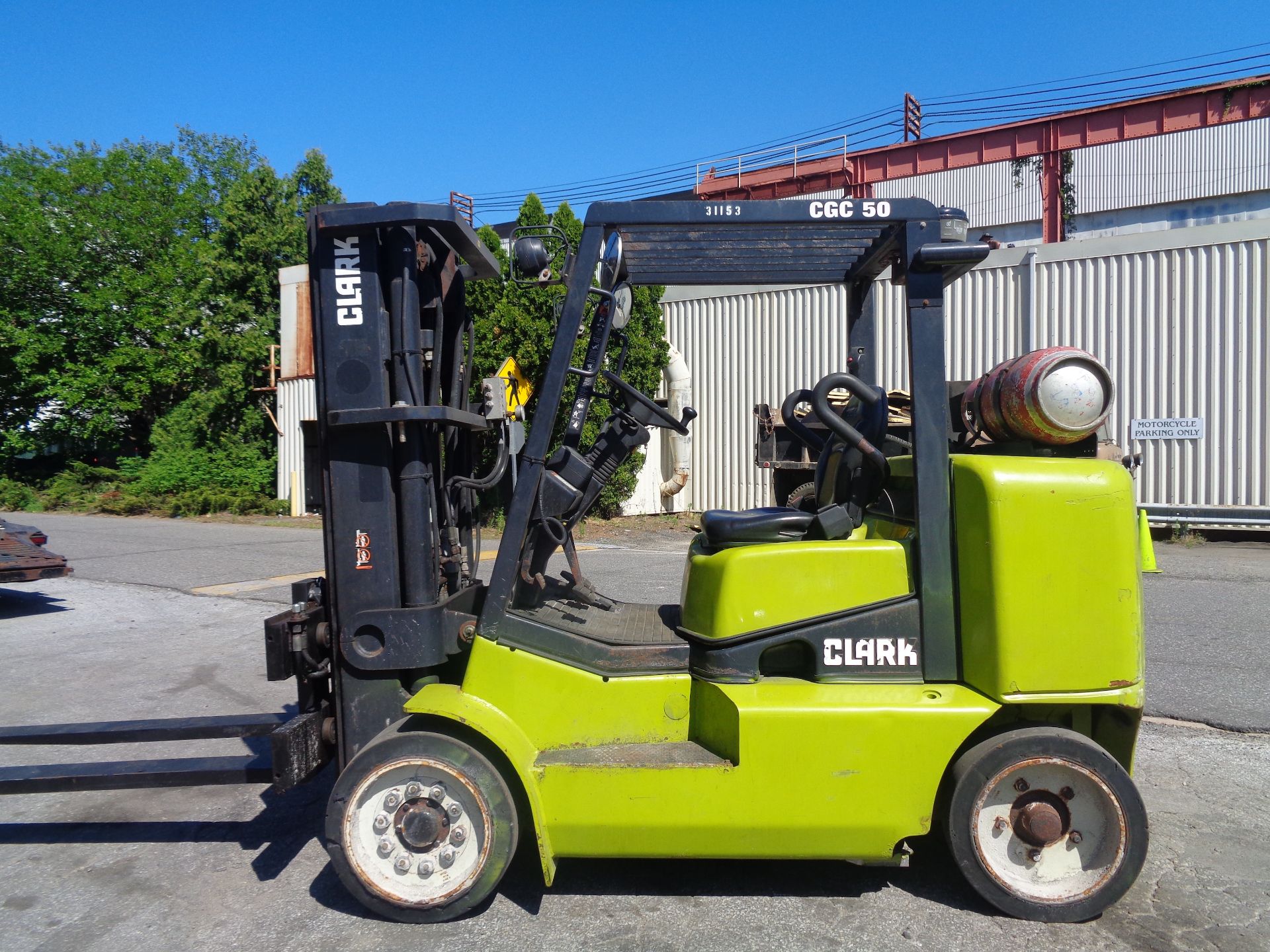 2014 Clark CGC500 10,000lb Forklift