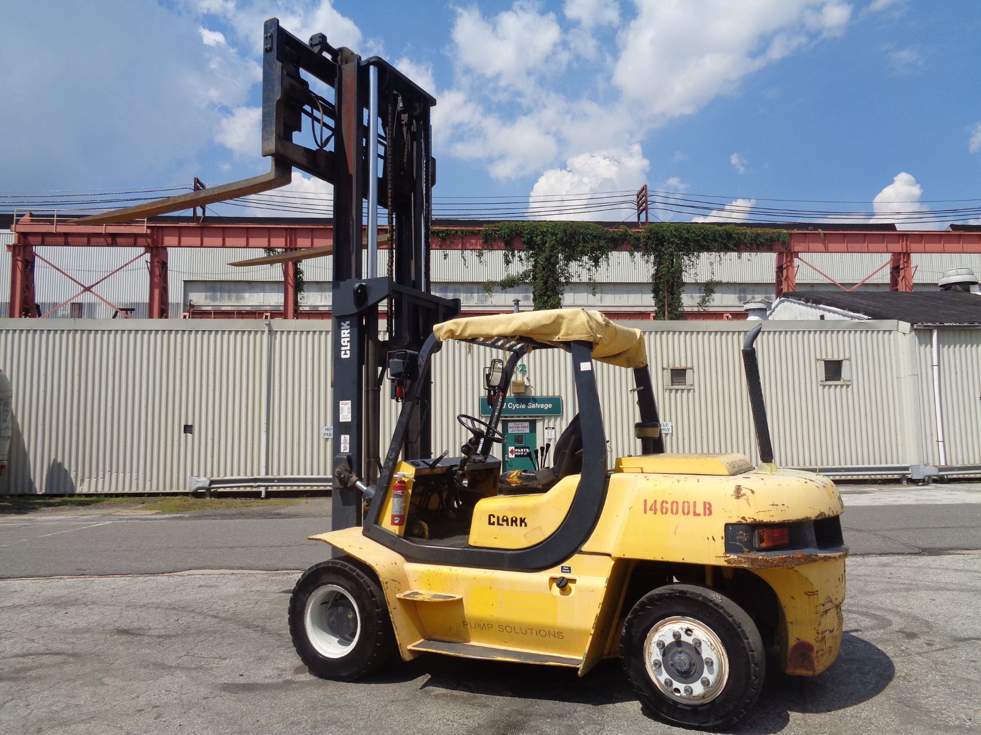 2013 Clark CMP70D 14,000lb Forklift - Image 16 of 19