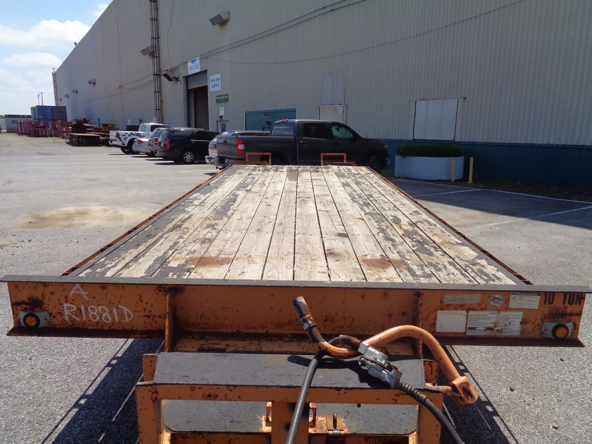 2013 Hudson Bros Trailer HTD18D 20FT Deck - Image 8 of 9