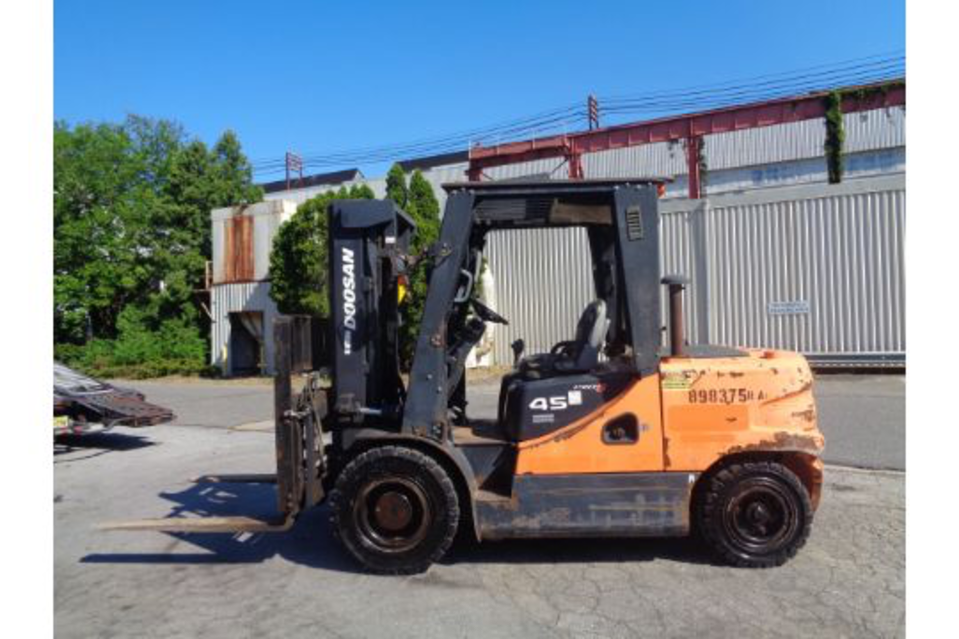 2014 Doosan D45S-5 10,000lb Forklift - Image 6 of 10