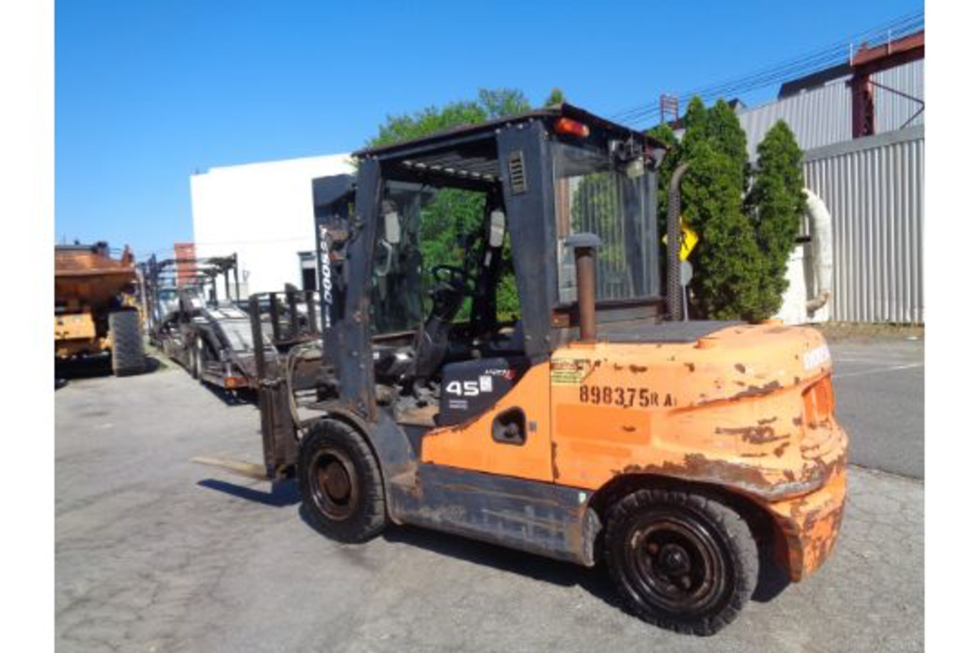 2014 Doosan D45S-5 10,000lb Forklift - Image 8 of 10