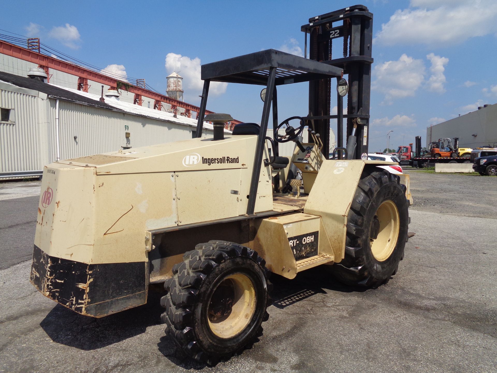 2005 Ingersoll Rand RT708H 8,000lb Rough Terrain Forklift - Only 455 hours - Image 3 of 19