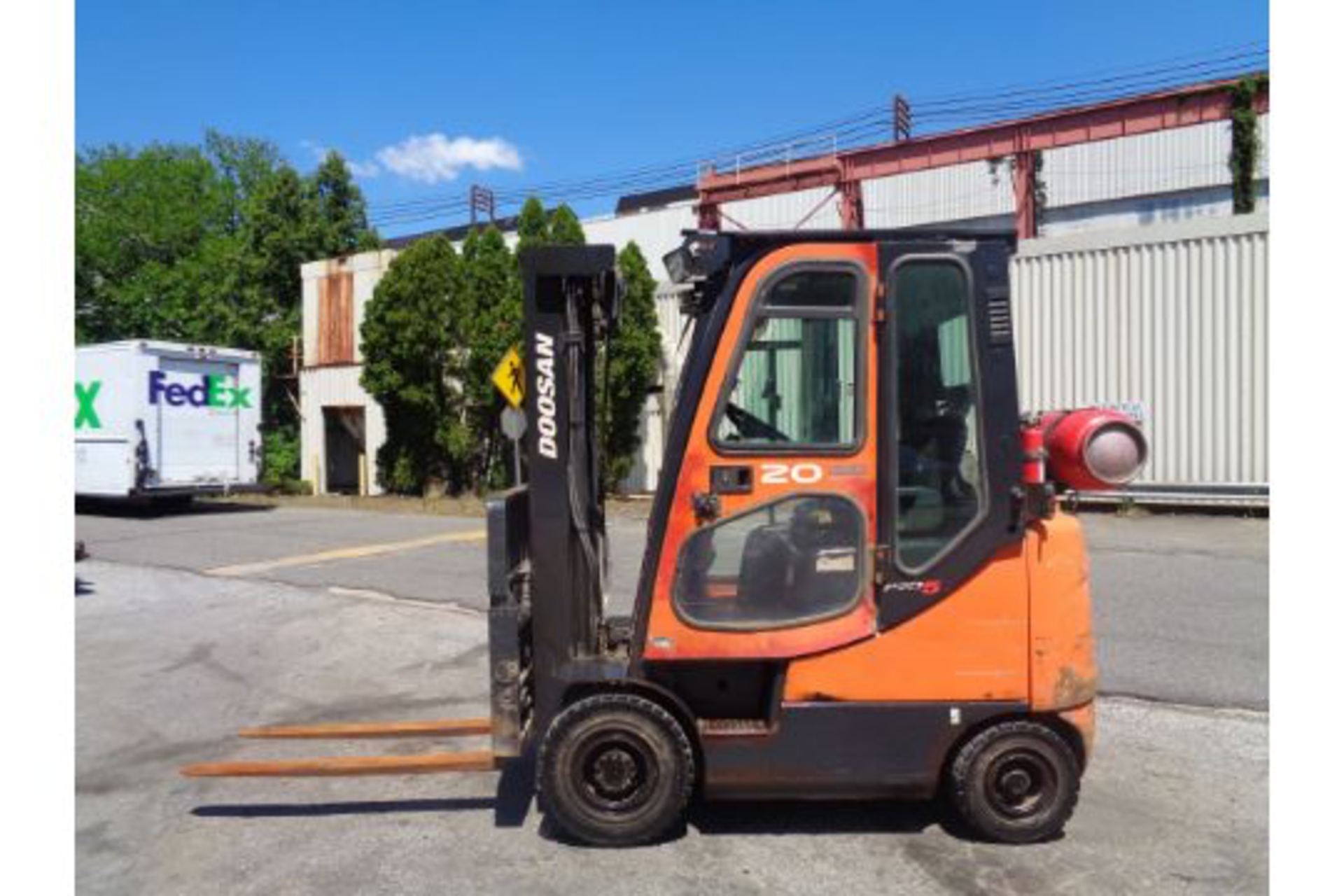 Doosan G20SC-5 4,000lb Forklift - Image 8 of 11