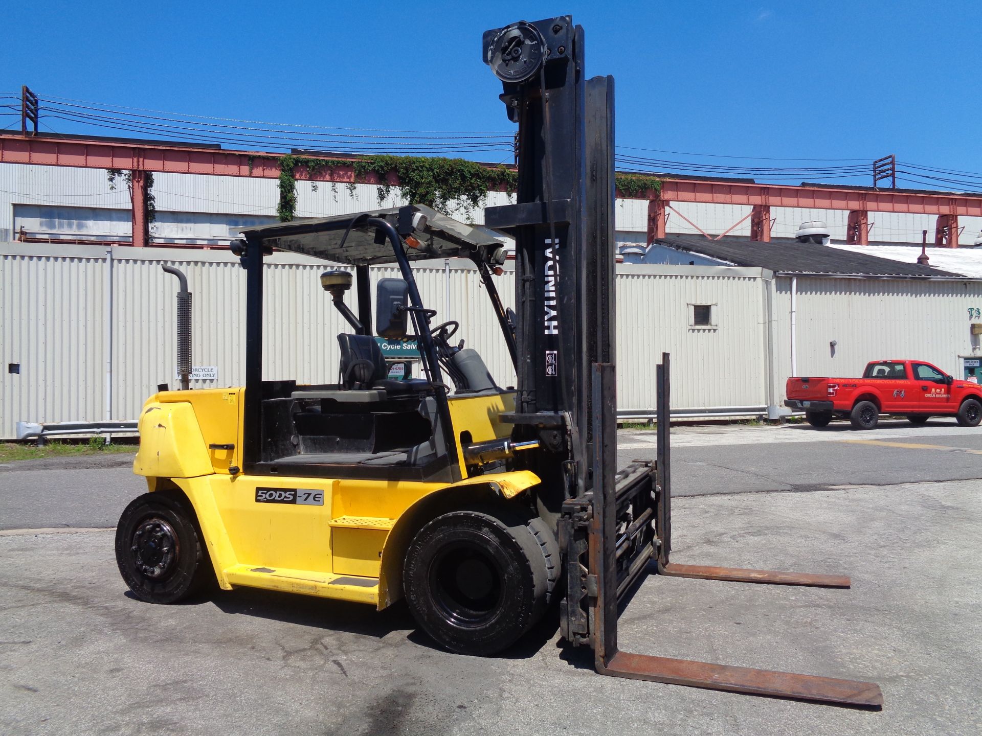 2014 Hyundai 50DS7E 11,000lb Forklift - Image 4 of 20